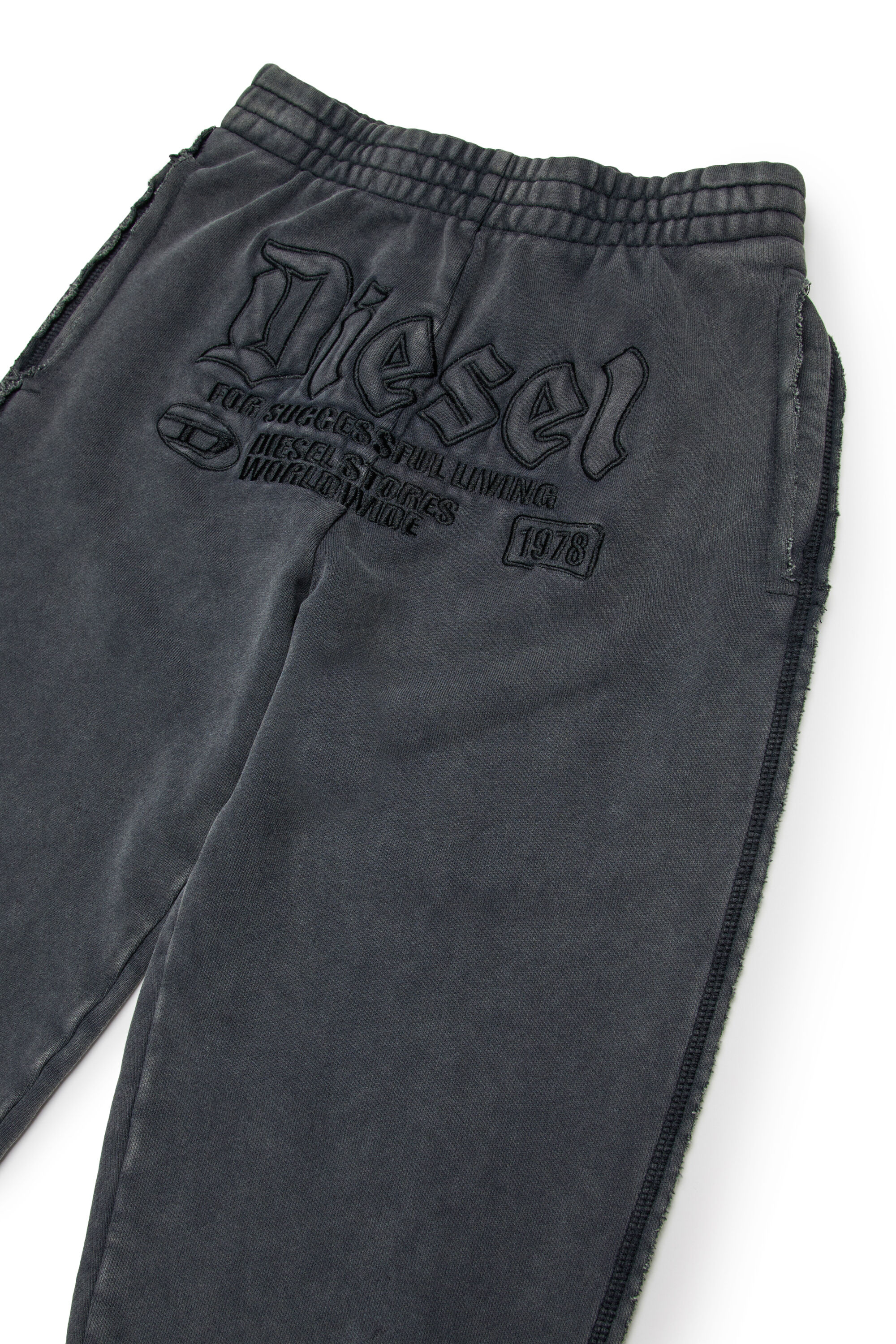 ★リーページ★ PMARKYRAW スウェットパンツ｜ブラック｜ボーイズ｜DIESEL