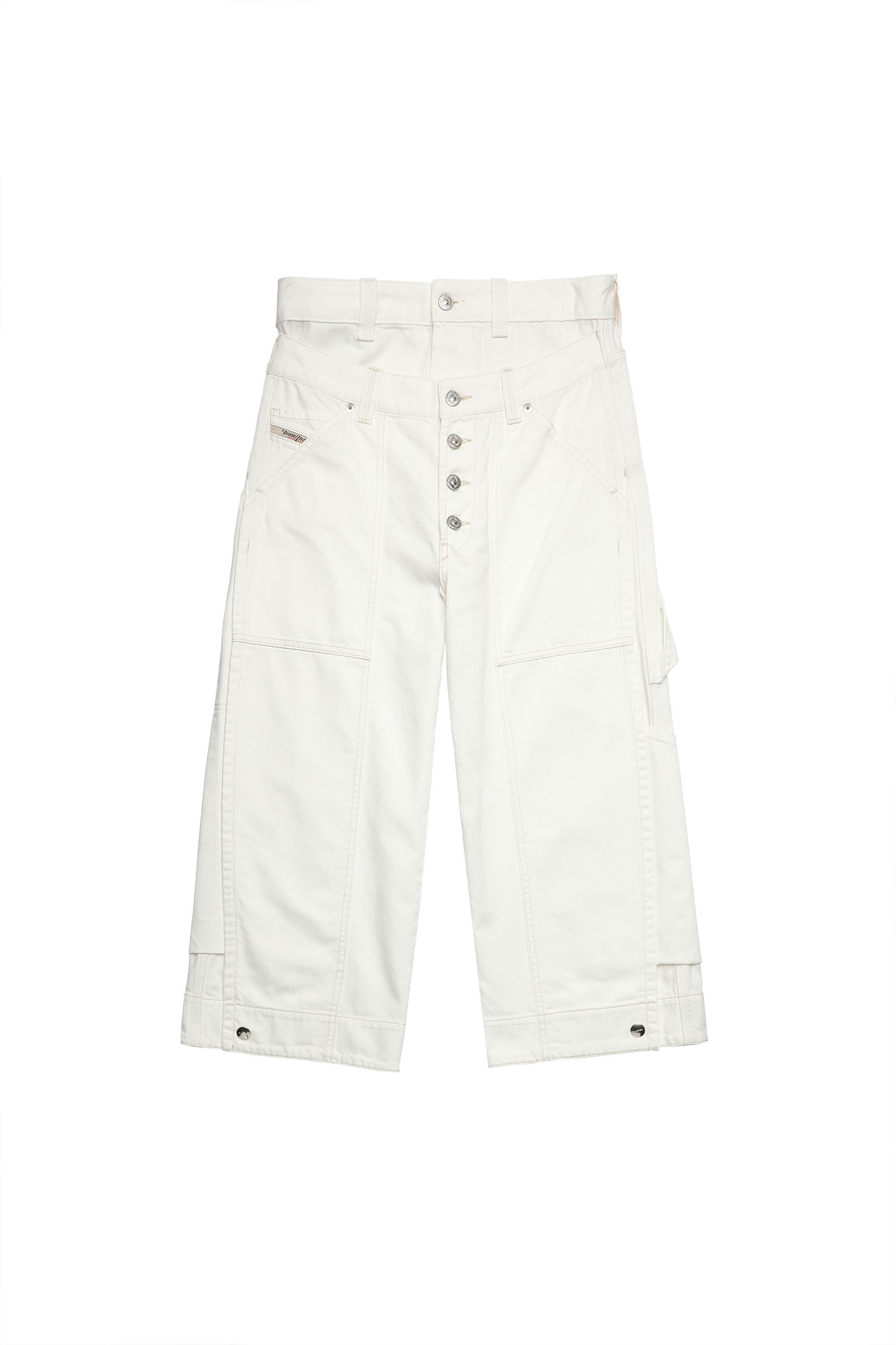 Diesel - D-Laly 0HDAI Bootcut and Flare Jeans, ホワイト - Image 2