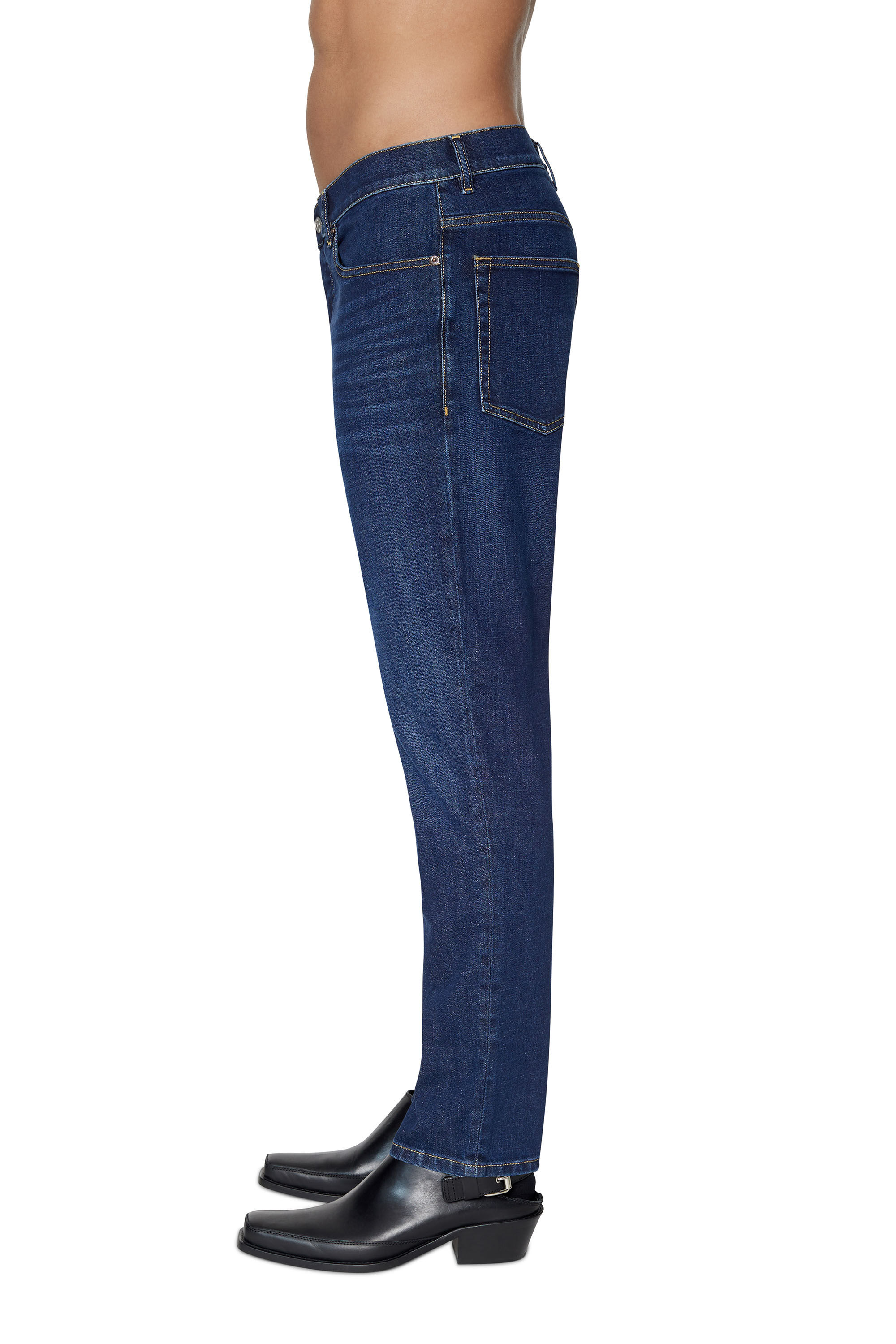 Diesel - 2005 D-FINING 09B90 Tapered Jeans, ダークブルー - Image 6