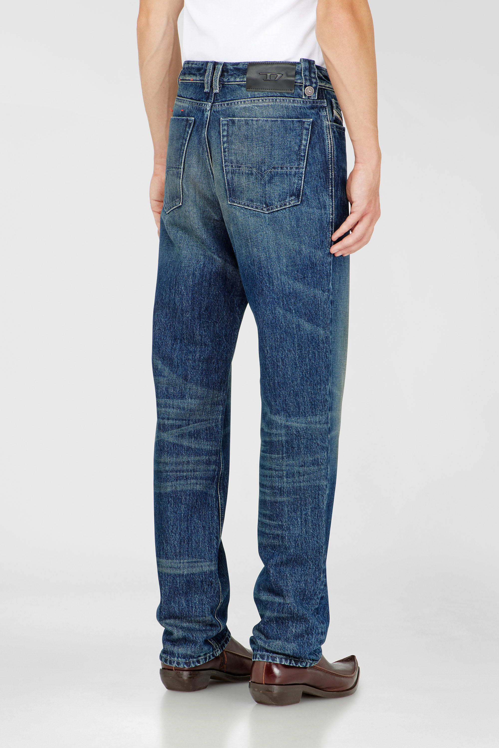 Diesel - Male's Regular Jeans 1991 D-Voeed 007FZ, ダークブルー - 6
