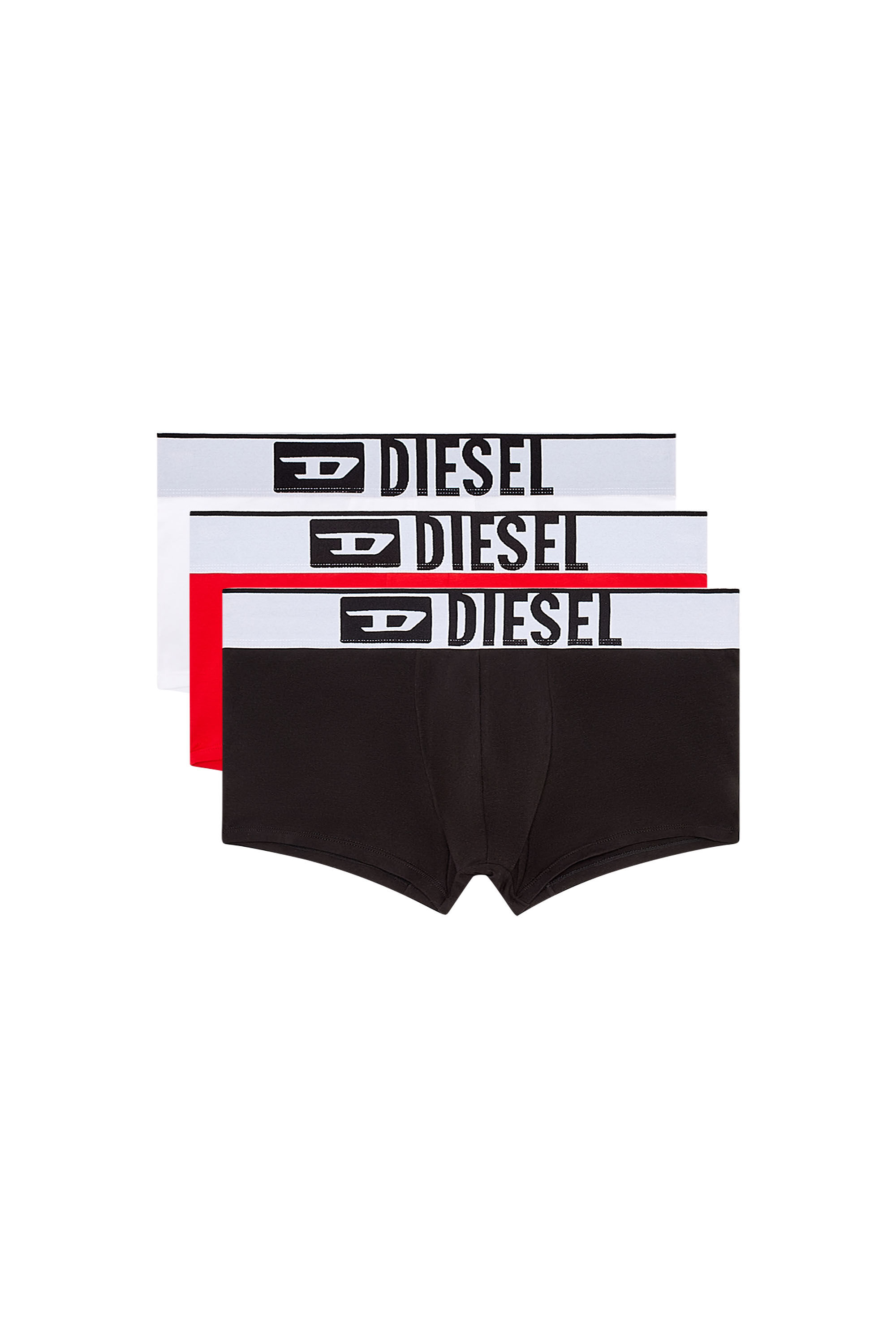 Diesel - UMBX-DAMIENTHREEPACK-XL, ブラック/レッド - Image 1