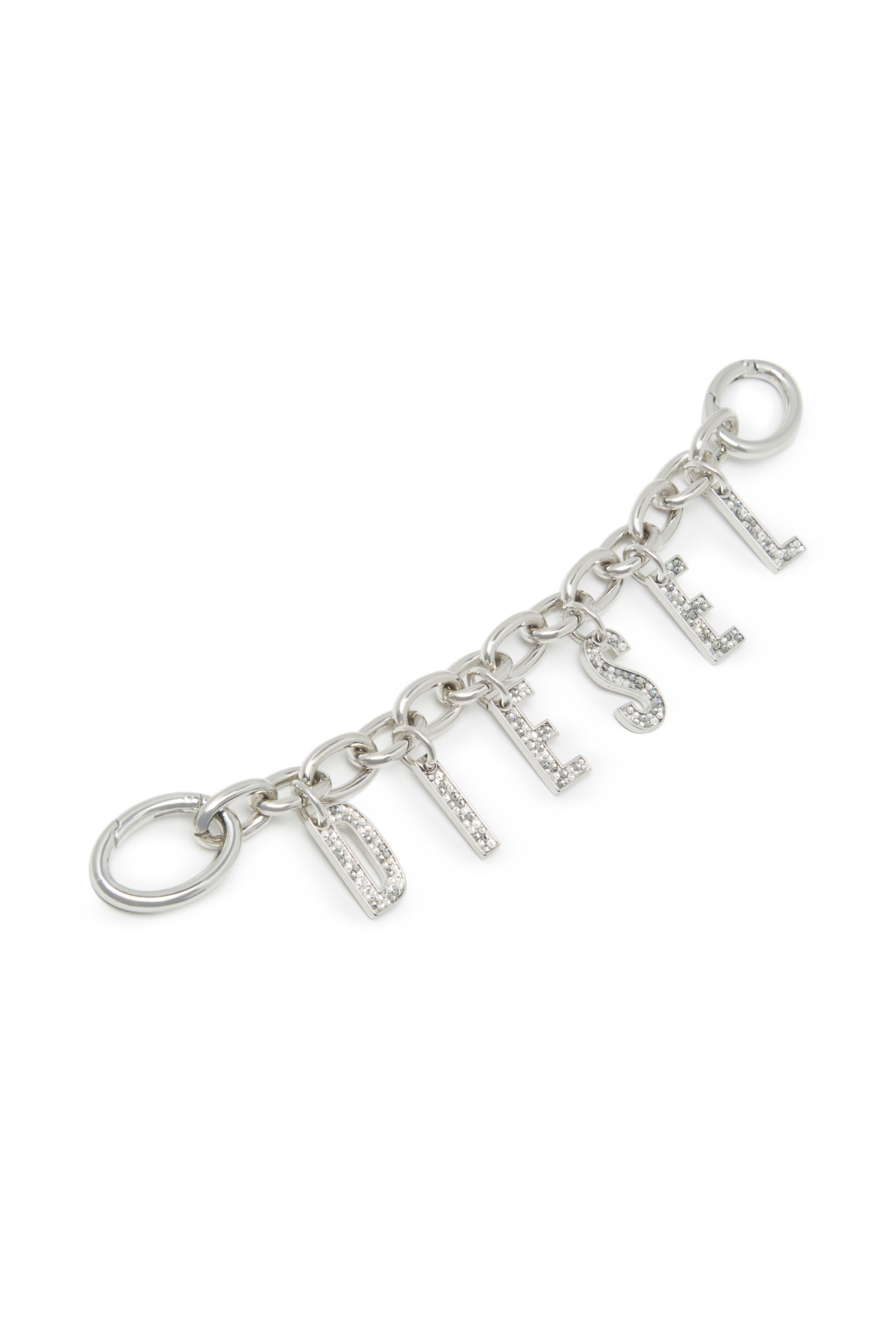 Diesel - A-LETTERS CHARM, Female's メタルチャーム in シルバー - 2