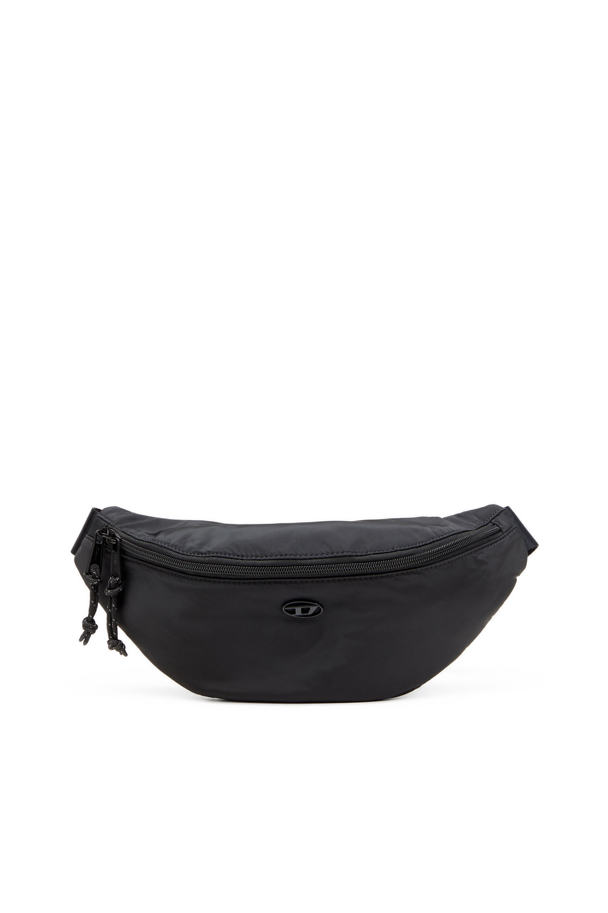 Diesel - D-PACK BELTBAG X, Male's D-Pack-Belt bag in satin-touch fabric in ブラック - 2