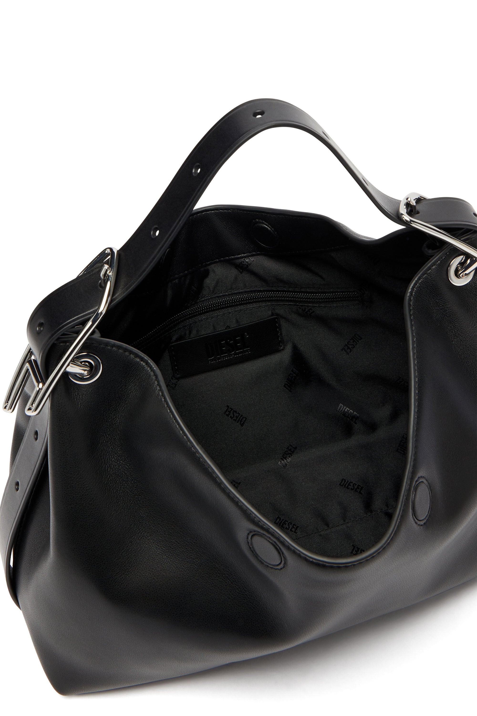 Diesel - D-LINE SHOULDER, Female's ショルダーバッグ in ブラック - 5