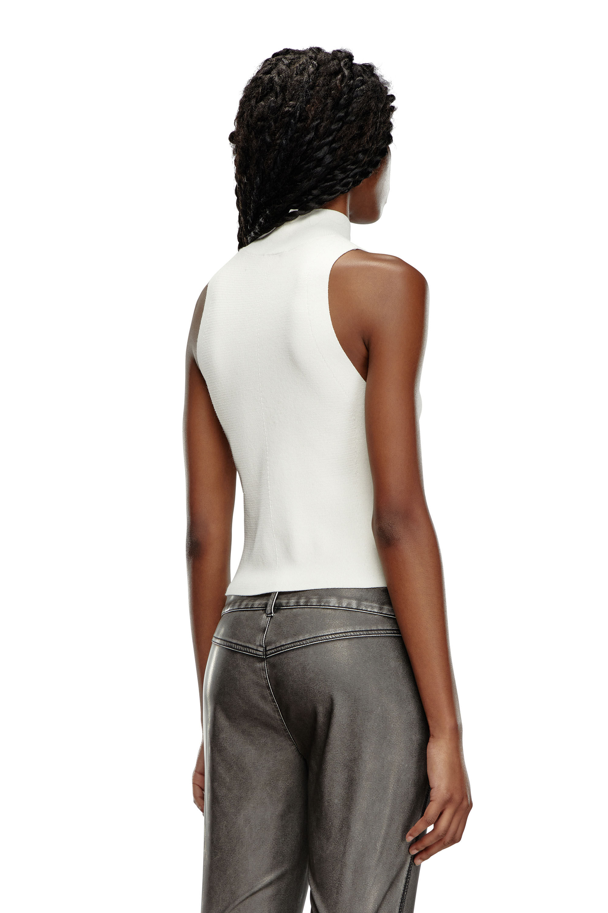 Diesel - M-ONERVAX-TOP, Female's ニット in ホワイト - 4