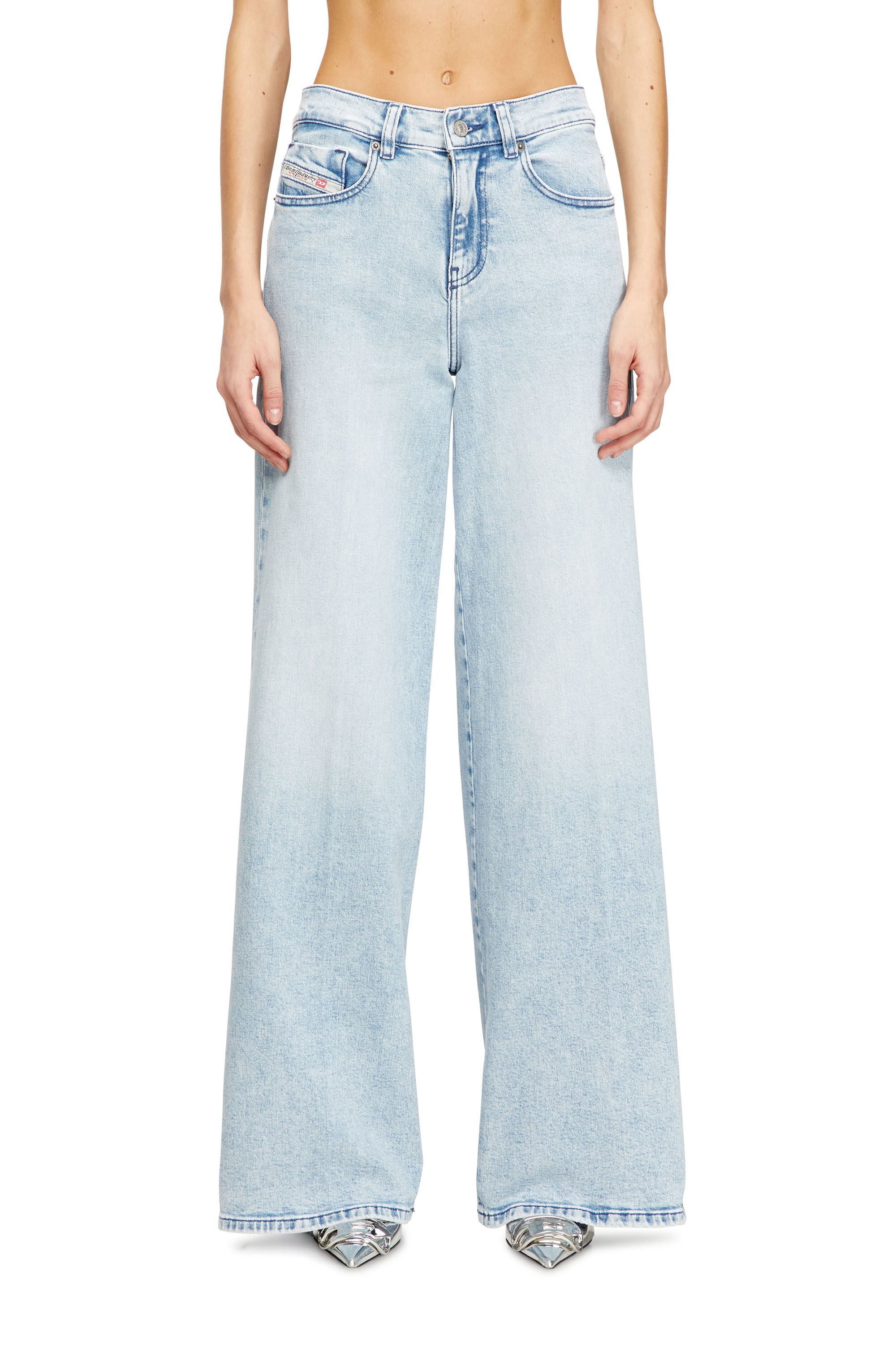 パンツ gimmick belt denim Flare pants goa LGB LGB（パンツ）のフリマアイテム一覧