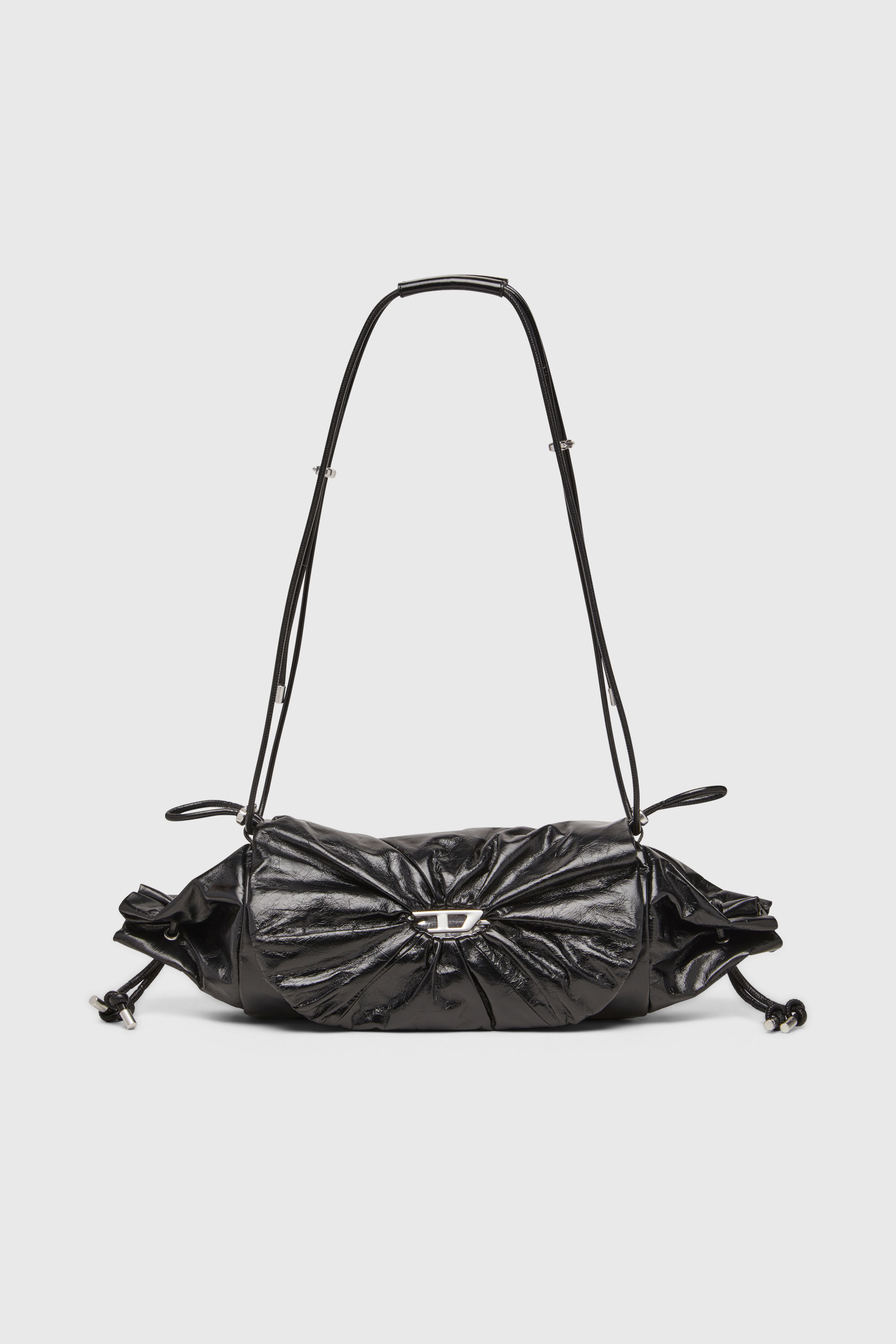 Diesel - SCRUNCH-D SHOULDER M, Female's ショルダーバッグ in ブラック - 2