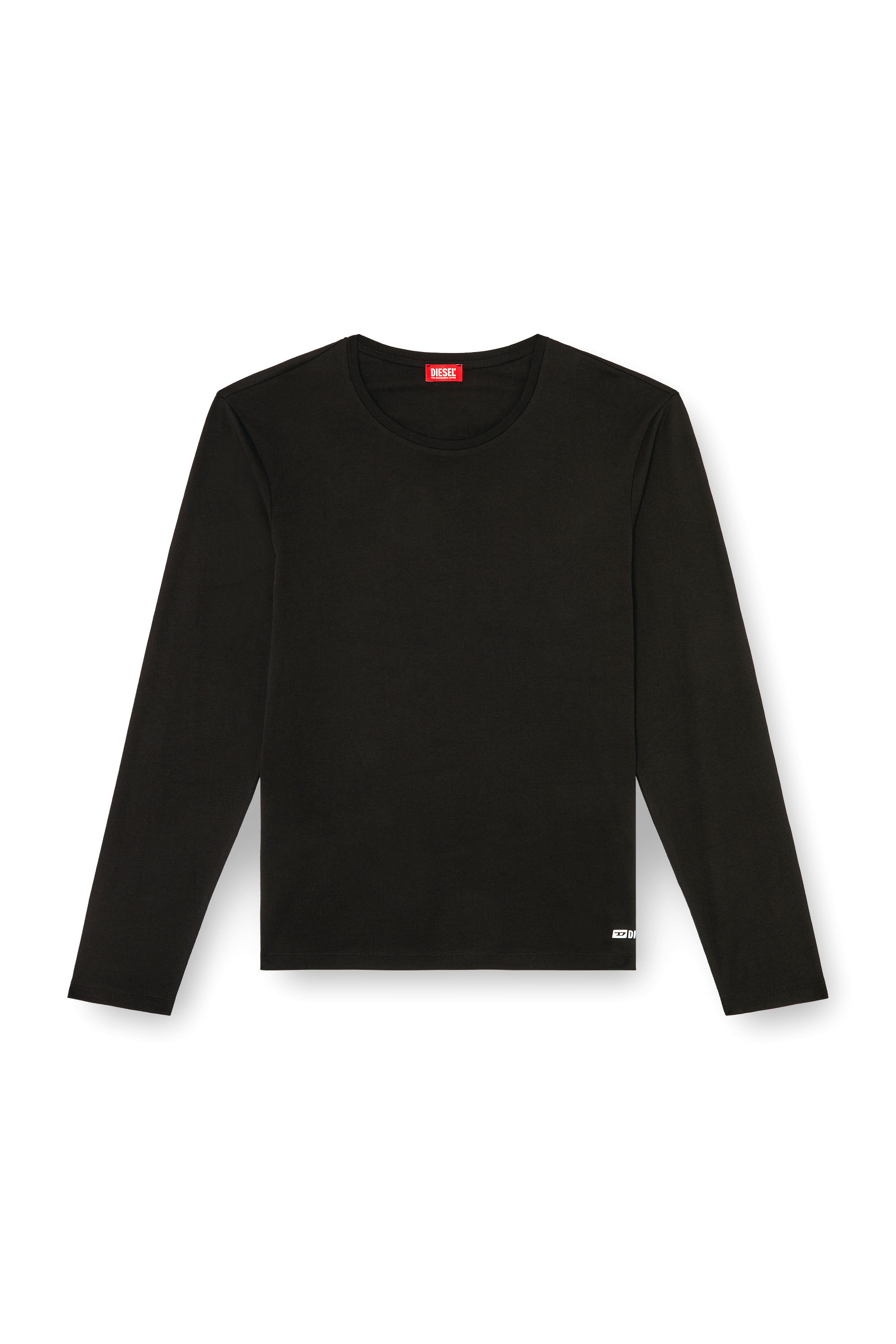 Diesel - KIRK-D-BOX, Male's Long-sleeve cotton T-shirt in ブラック - 2