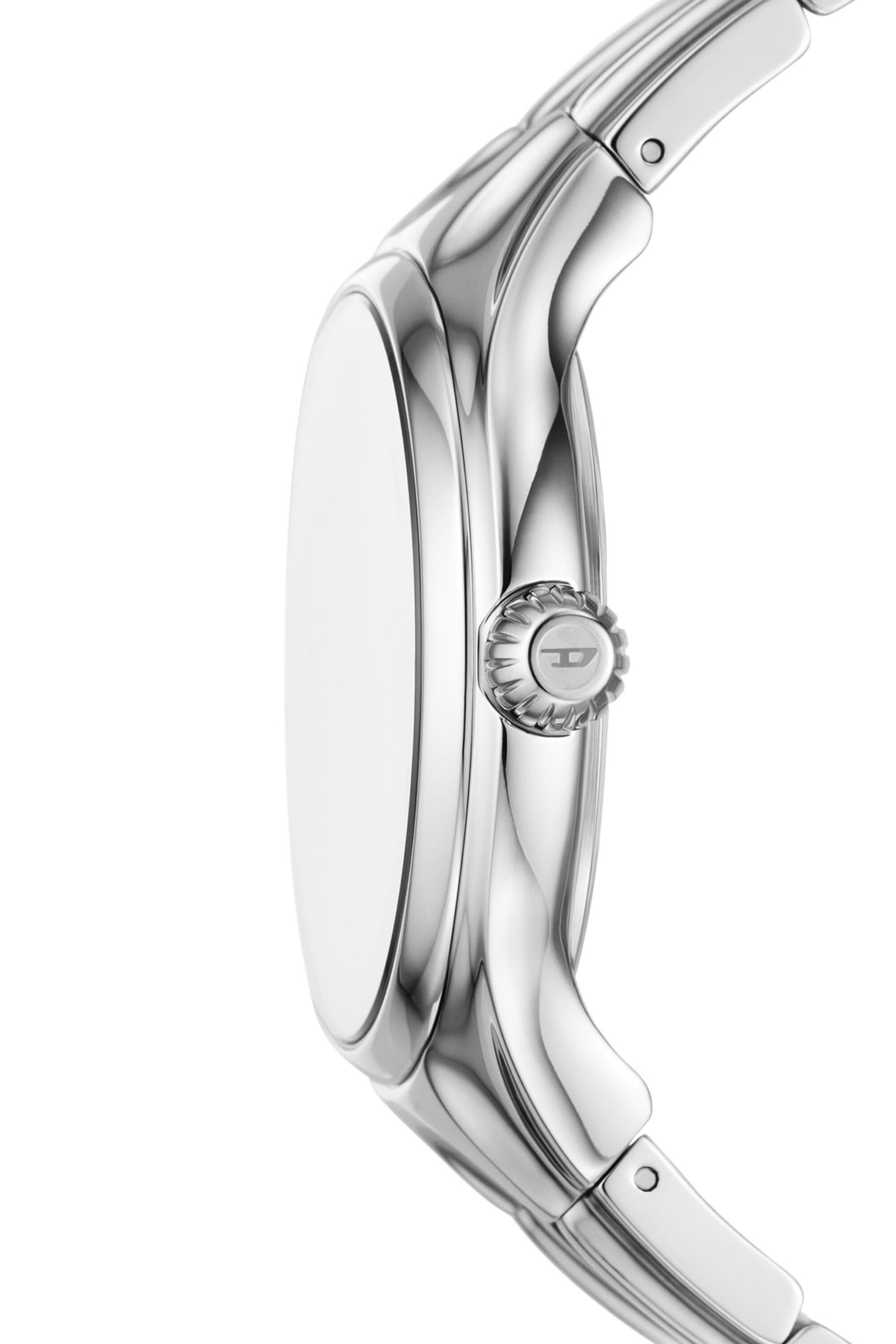 Diesel - DZ2205 WATCH, Male's Streamline three-hand stainless steel watch in シルバー - 3