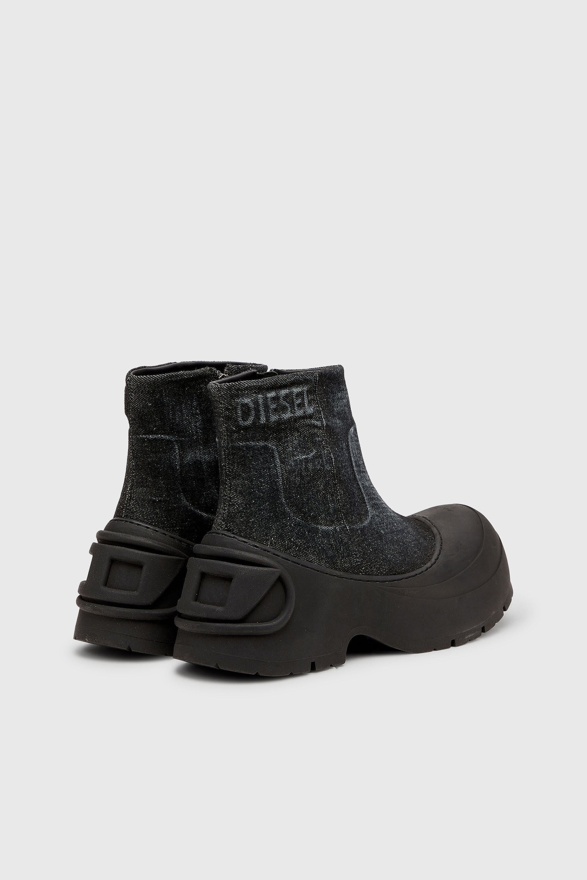 Diesel - D-DONALD ZIP MD, Male's ブーツ in ブラック - 3