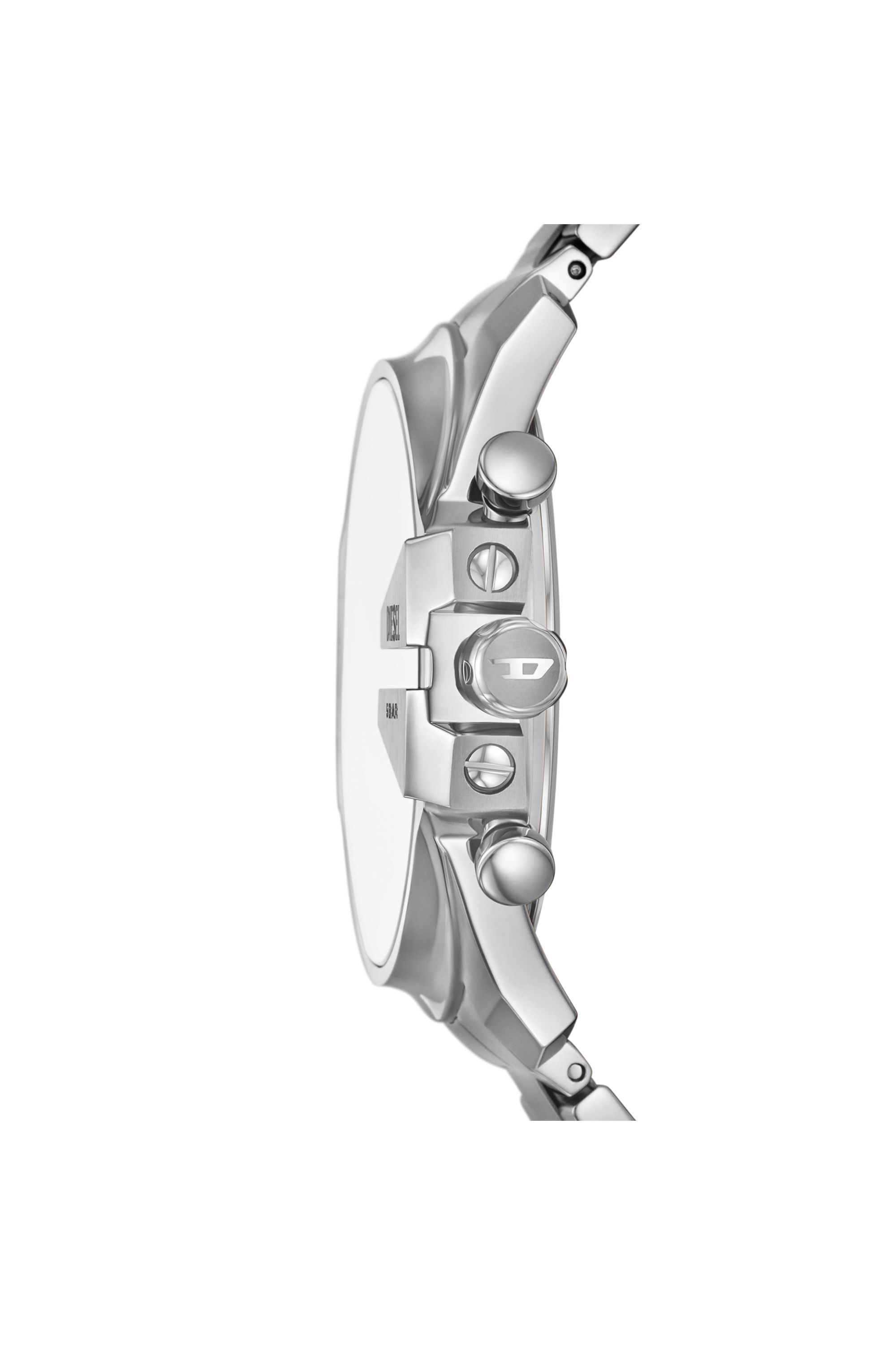 Diesel - DZ4686 WATCH, Male's Mega Chief Slim Stainless Steel Watch in シルバー - 3