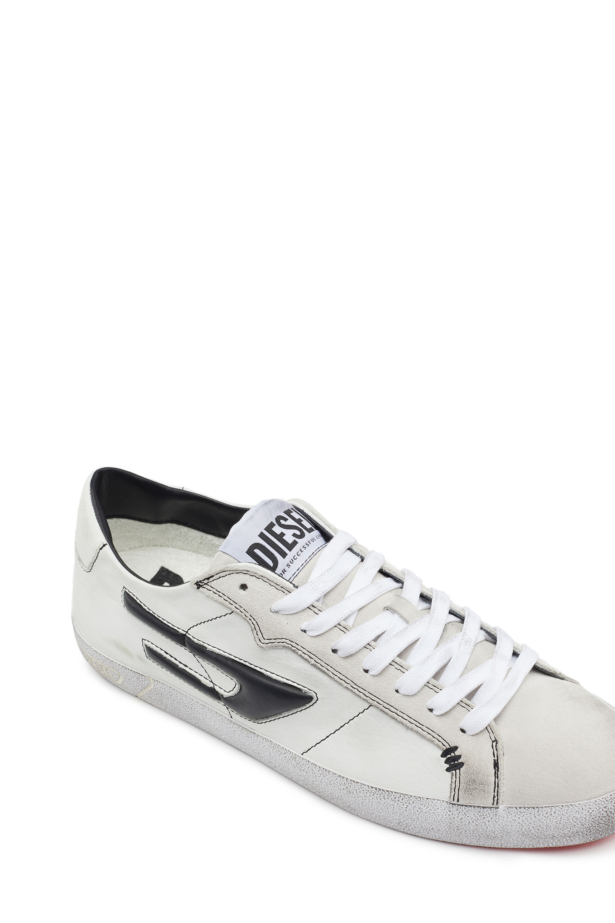 Diesel - S-LEROJI LOW, Male's ローカットスニーカー ロゴ - S-Leroji Low in ホワイト - 7
