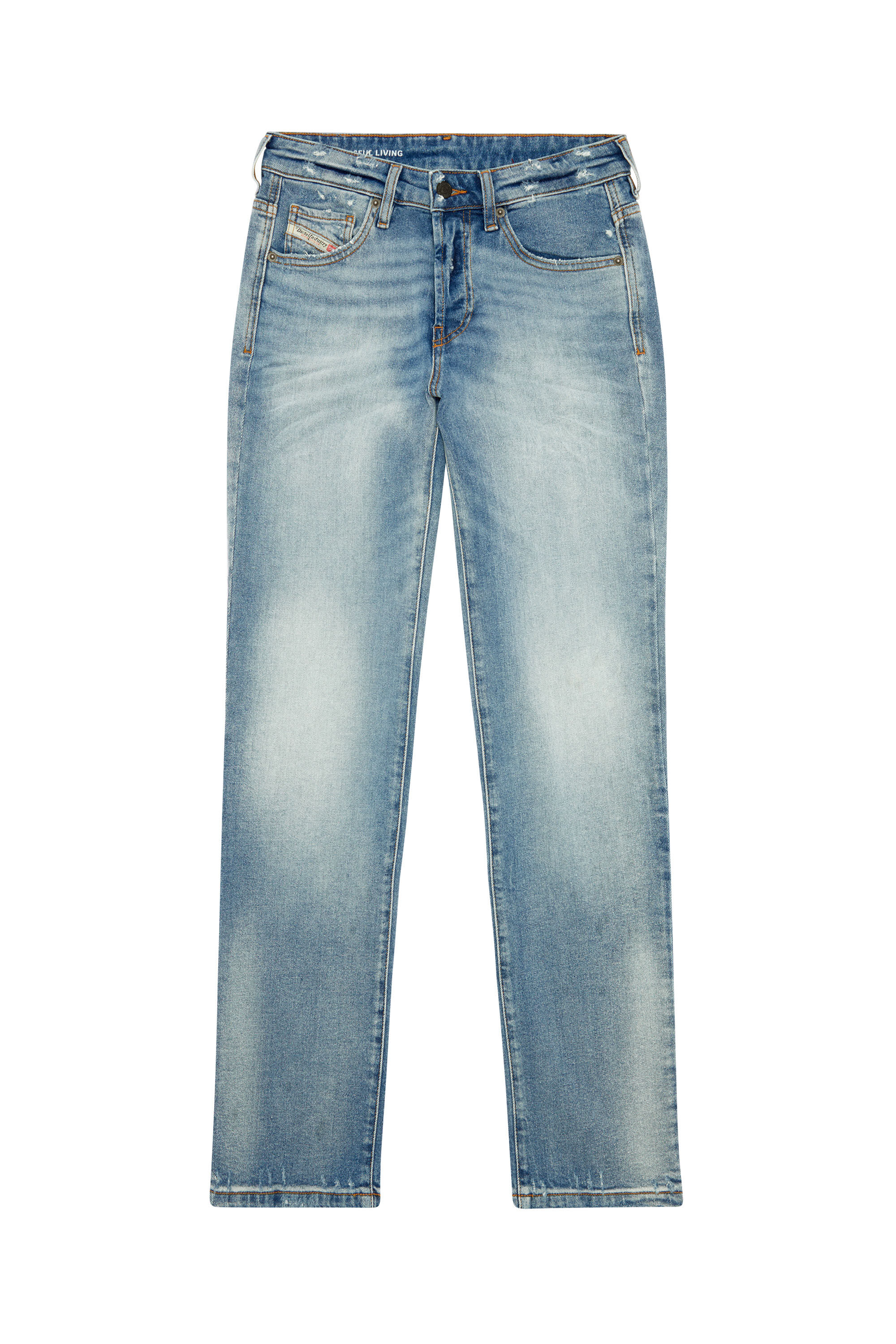 Diesel - Straight Jeans 1989 D-Mine 0PFAR, ライトブルー - Image 2