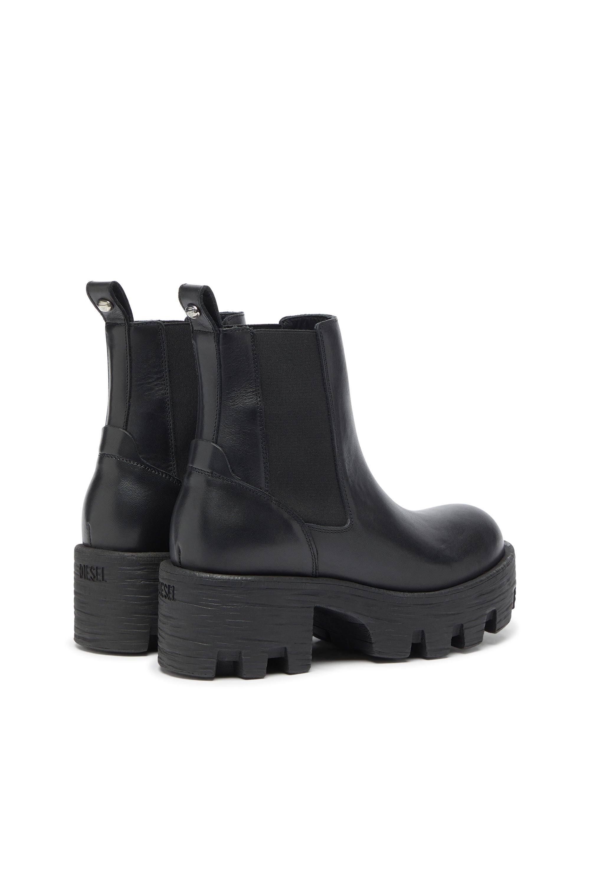 Diesel - D-HAMMER CHUNKY W, Female's ブーツ in ブラック - 3