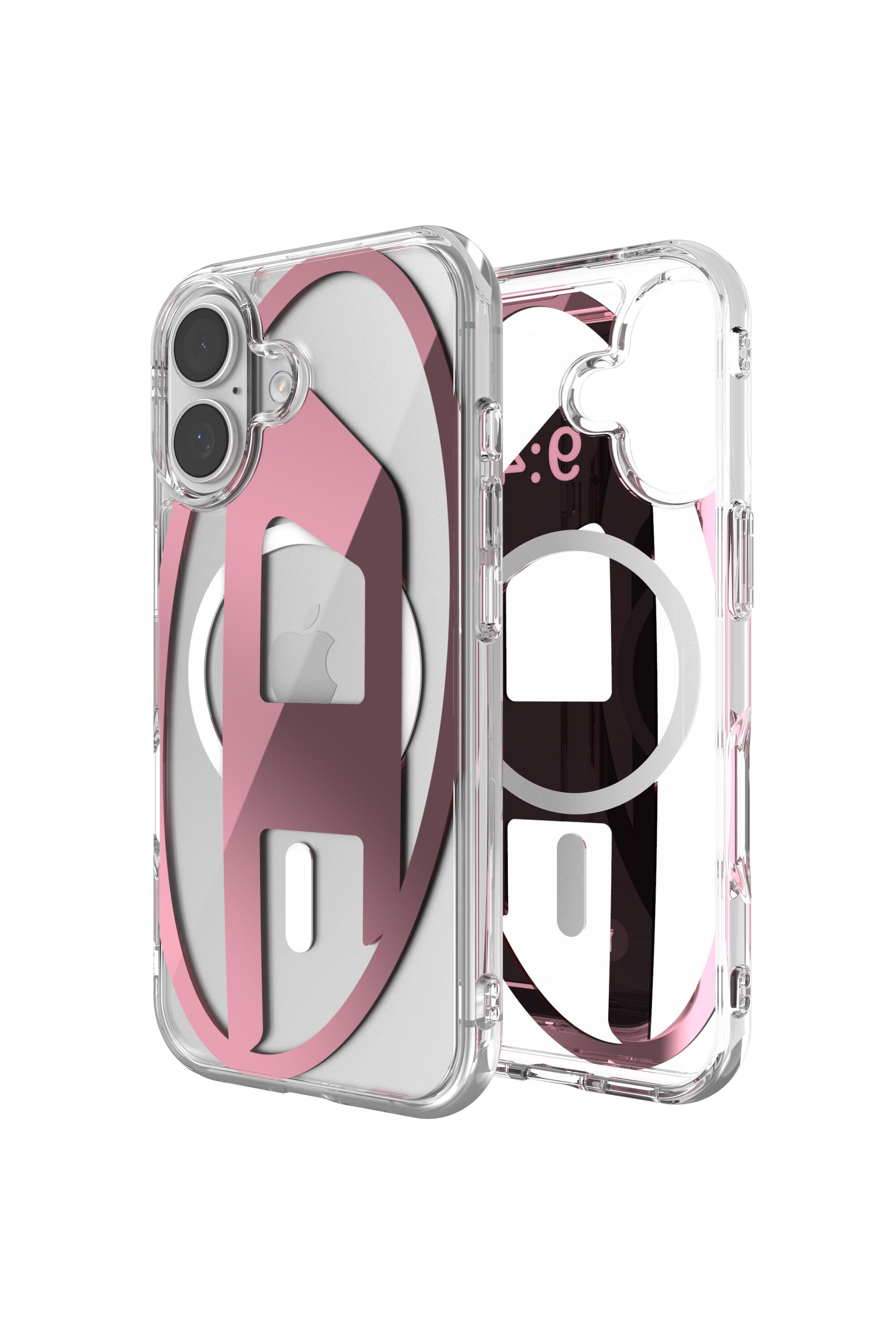 Diesel - 60419 AOP CASE, Unisex's IPHONE 17 in ピンク / ホワイト - 1
