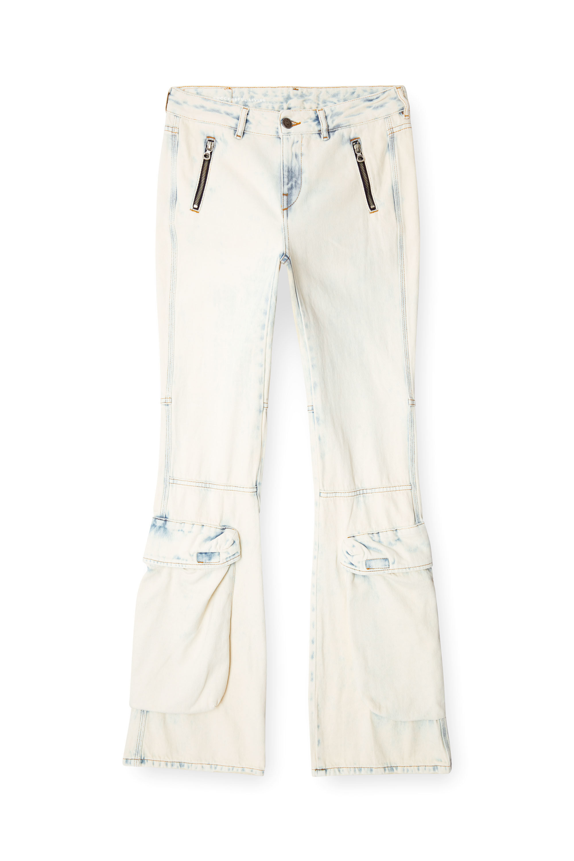 Diesel - Female's Bootcut Jeans D-Poky 0CBCV, ライトブルー - 2