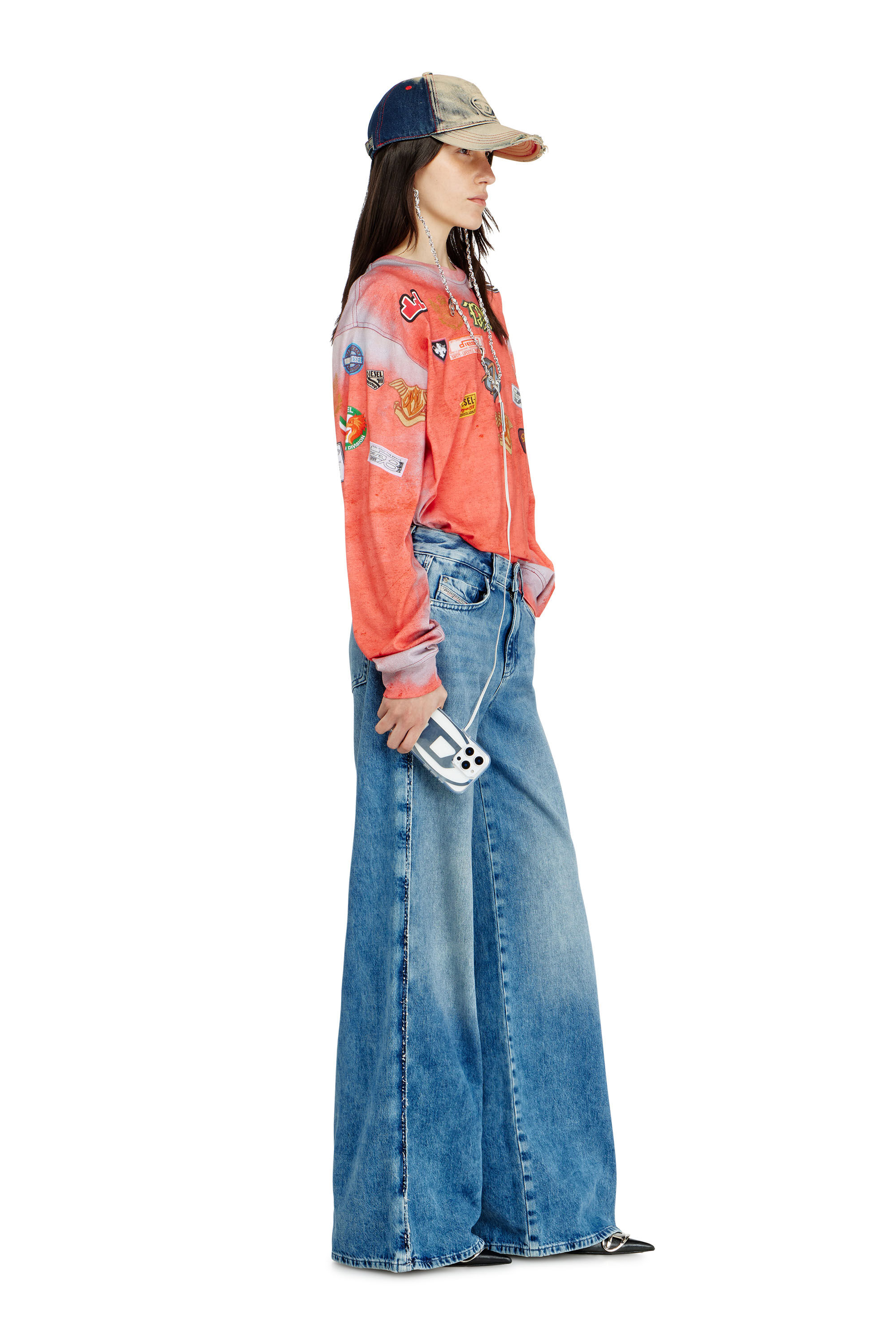 Diesel - Female's Flare Jeans 1978 D-Akemi 0ADCJ, null - 1