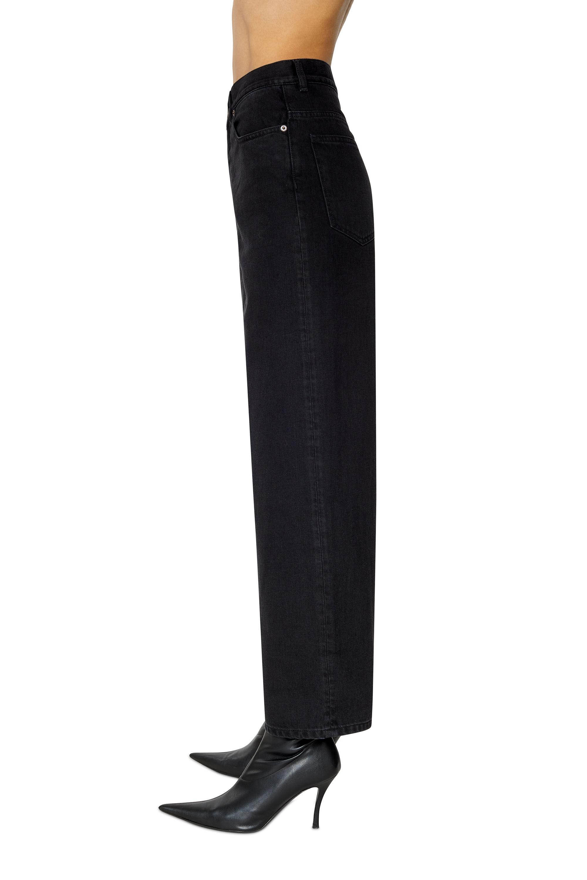 Diesel - Bootcut and Flare Jeans 2000 Widee Z09RL, Female's ブーツカットフレア Jeans - 2000 Widee in ブラック/ダークグレー - 7
