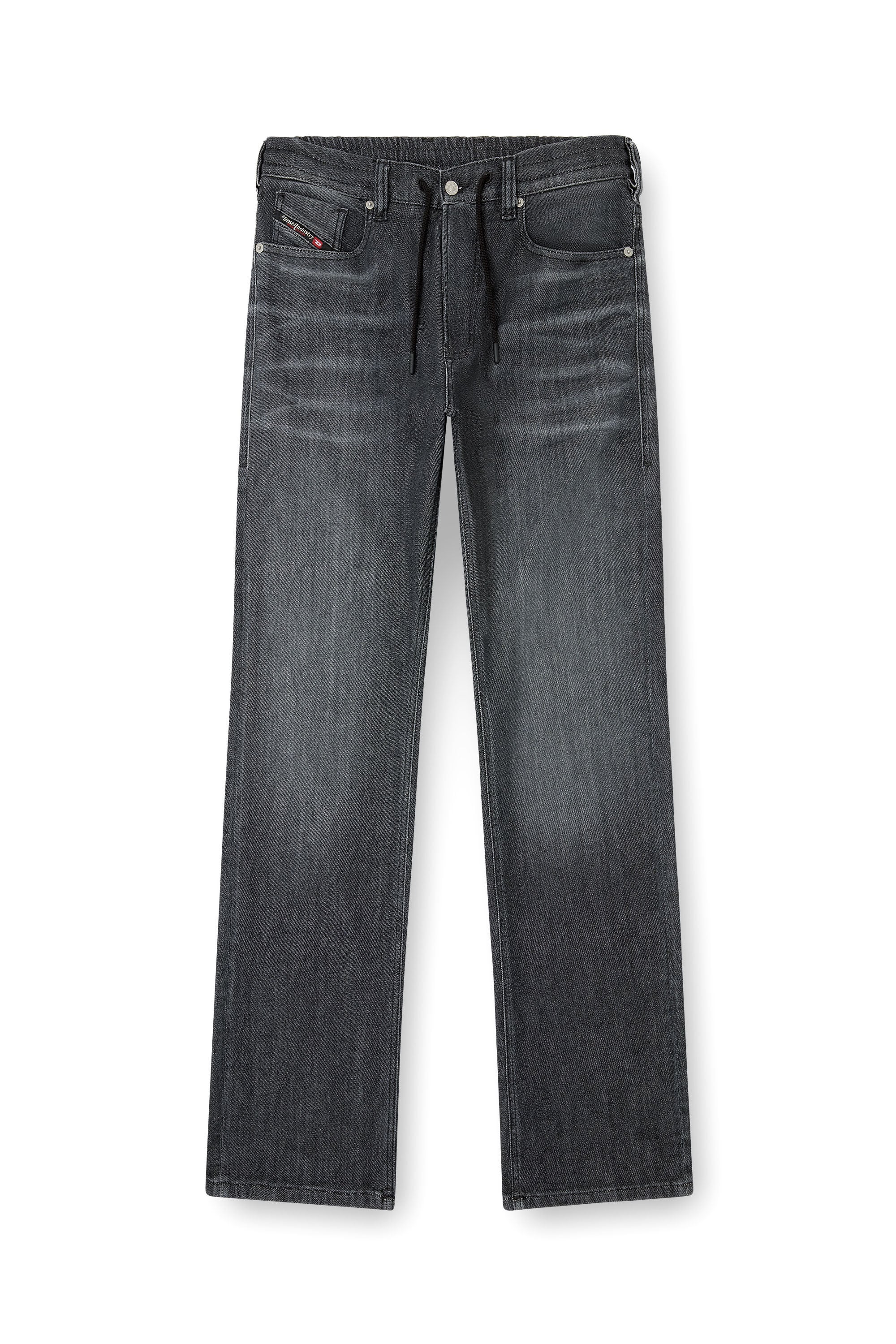 Diesel - Male's Relaxed 2080 D-Reel Joggjeans&reg; 09M66, ブラック/ダークグレー - 2
