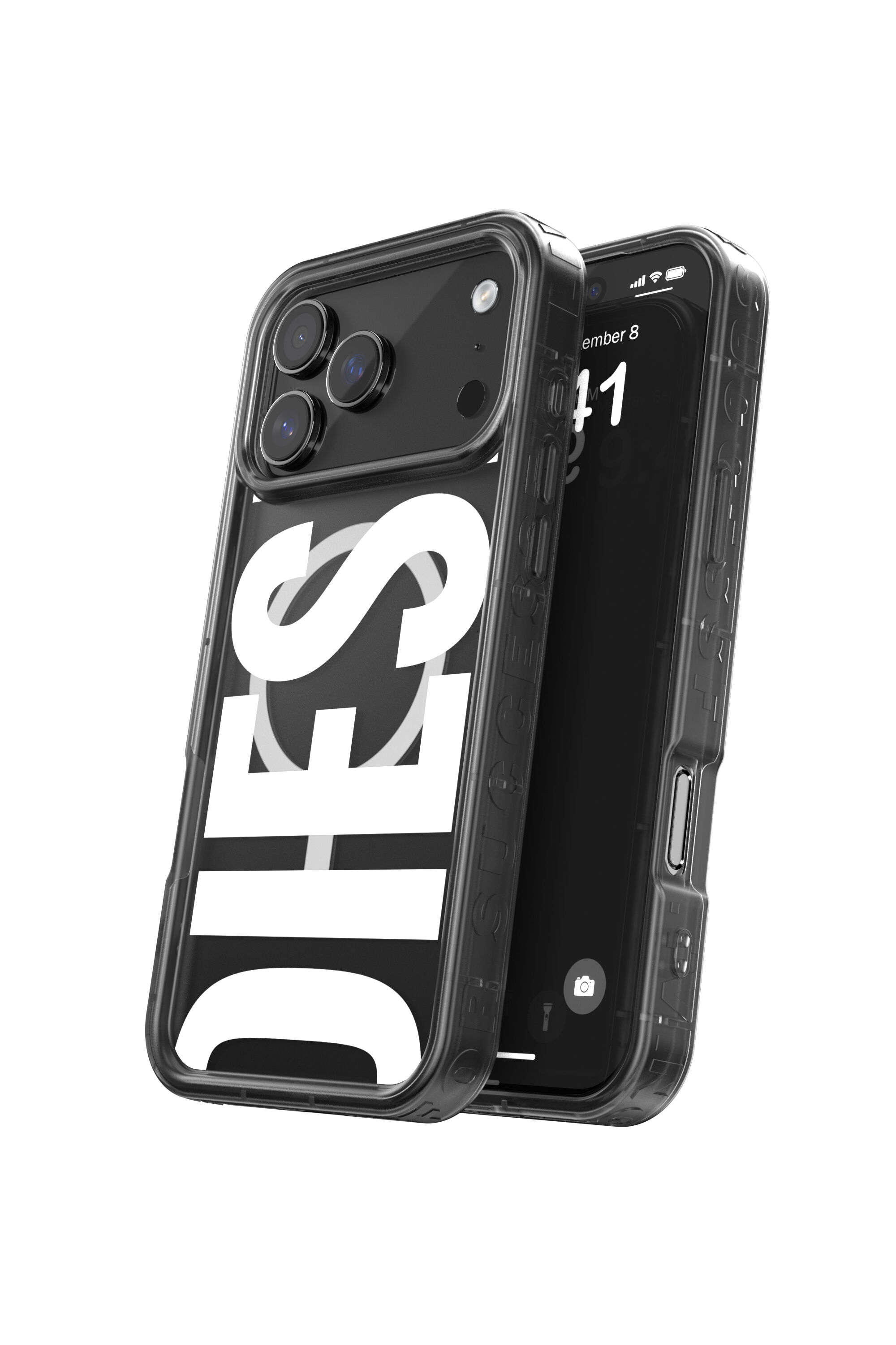 Diesel - 60438 MOULDED CASE, Unisex's IPHONE 17 PRO MAX in ブラック - 3
