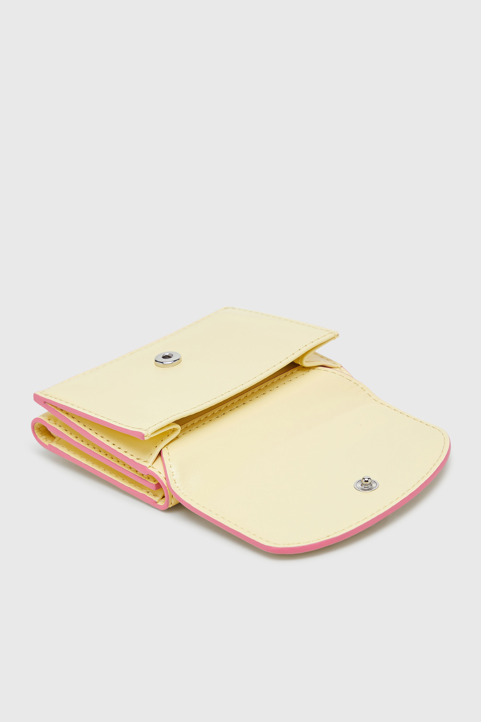 Diesel - 1DR TRI FOLD COIN XS II, Female's 三つ折りウォレット in イエロー - 4