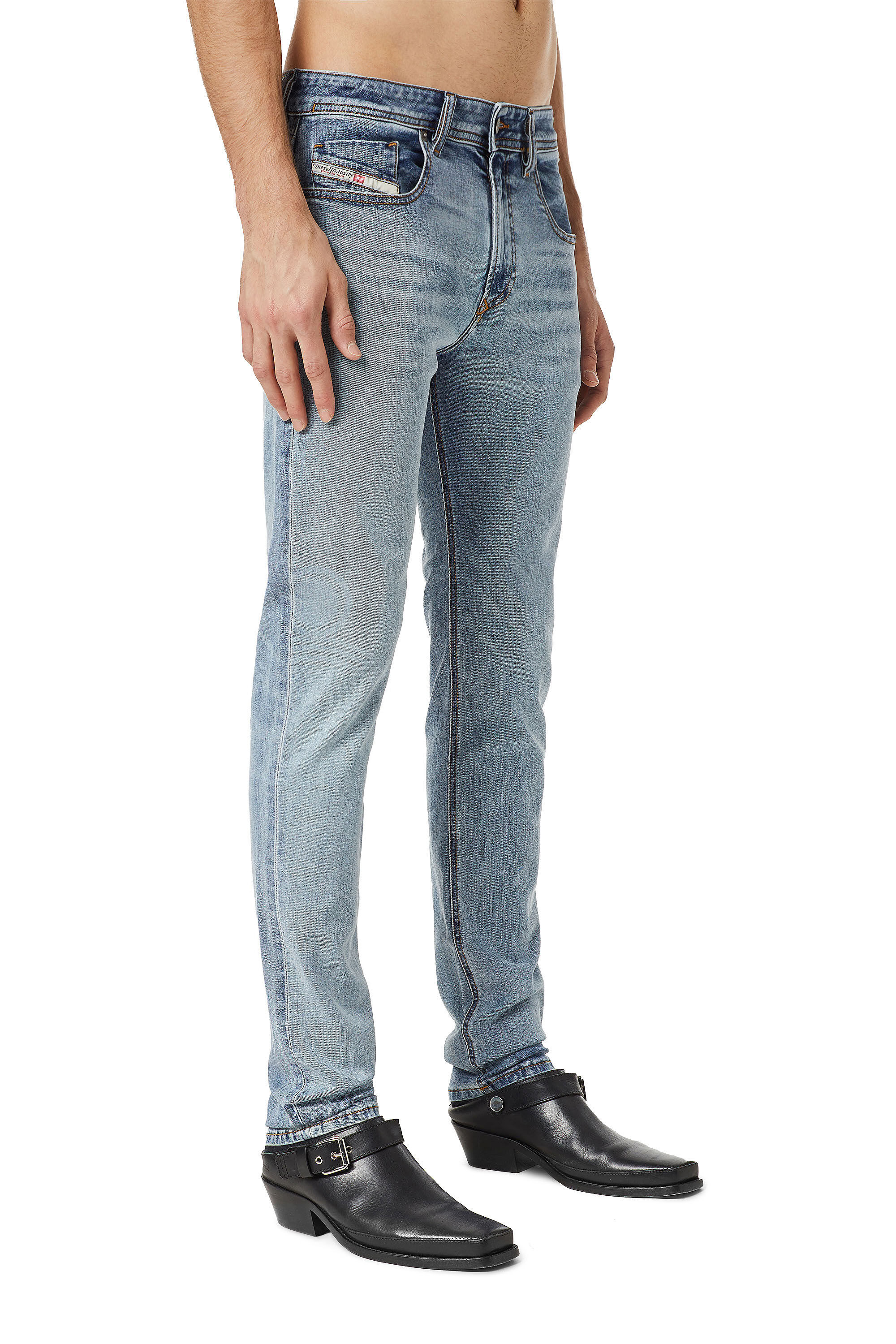 Diesel - 1979 Sleenker 069YX Skinny Jeans, ライトブルー - Image 6
