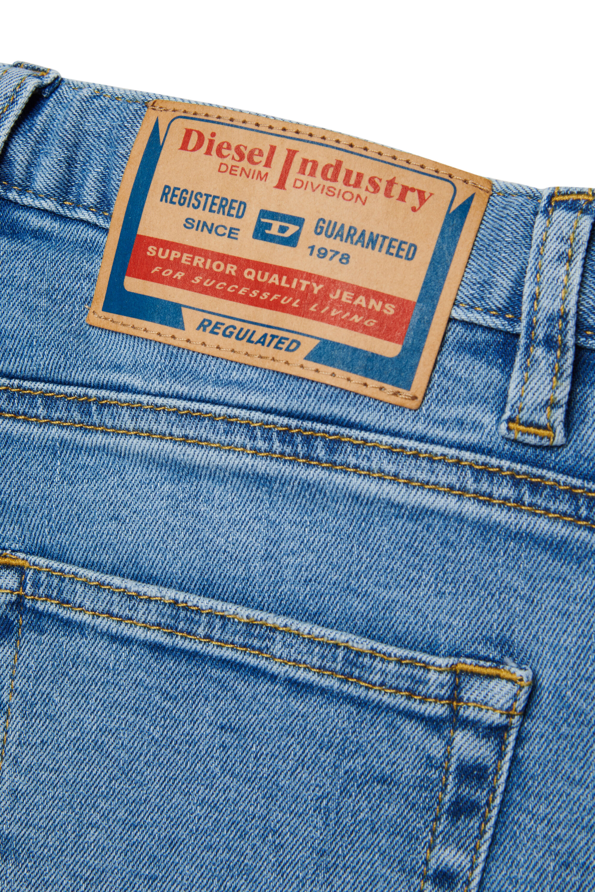 Diesel - D-ARGJX-SHORT-J, Female's デニムショートパンツ in ライトブルー - 4