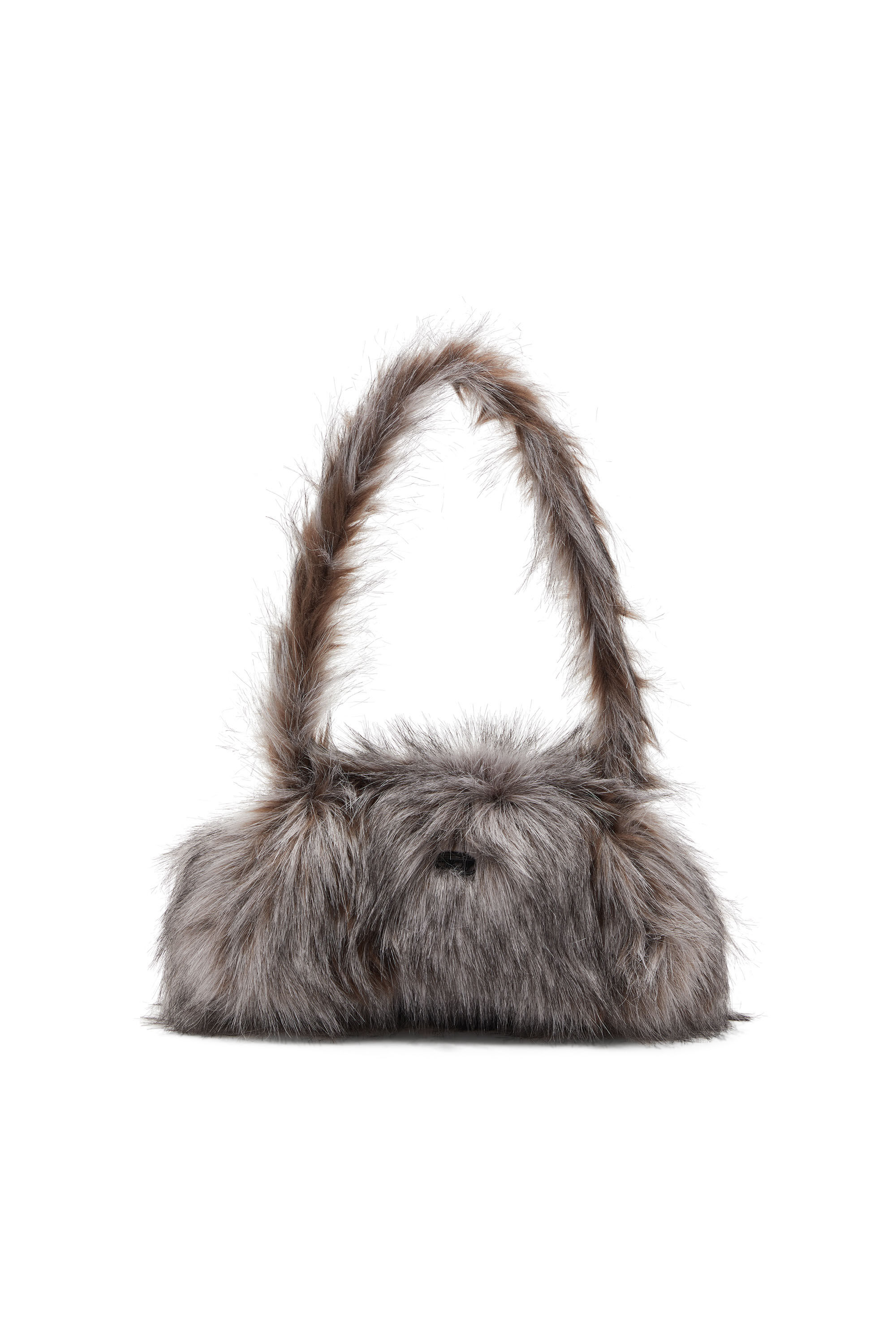 PLAY CROSSBODY Play-Fluffy crossbody bag｜グレー｜ウィメンズ｜DIESEL