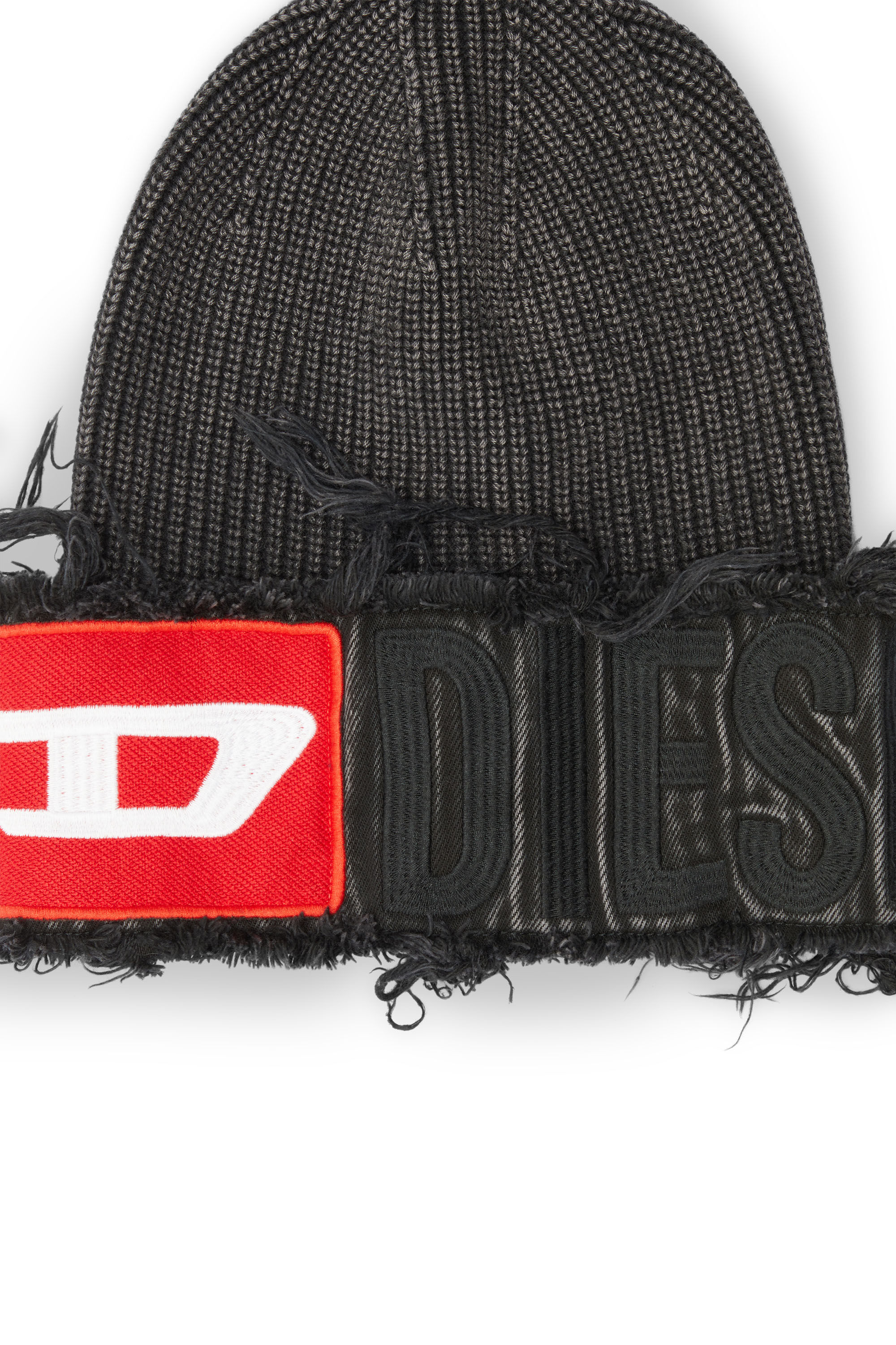 Diesel - K-FROK, Unisex's ニットキャップ in ブラック - 3