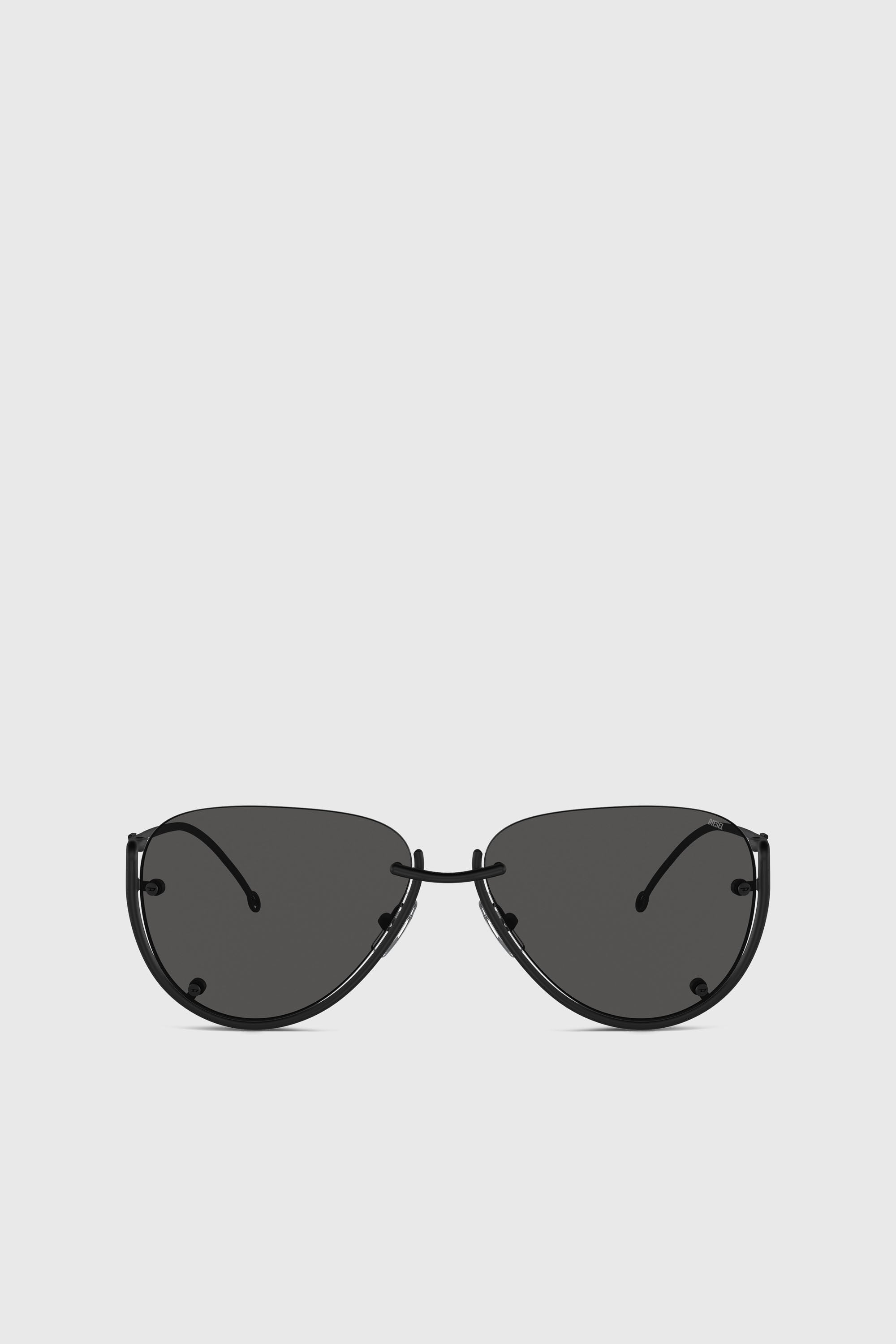 Diesel - 0DL1003, Unisex's サングラス in ブラック - 1