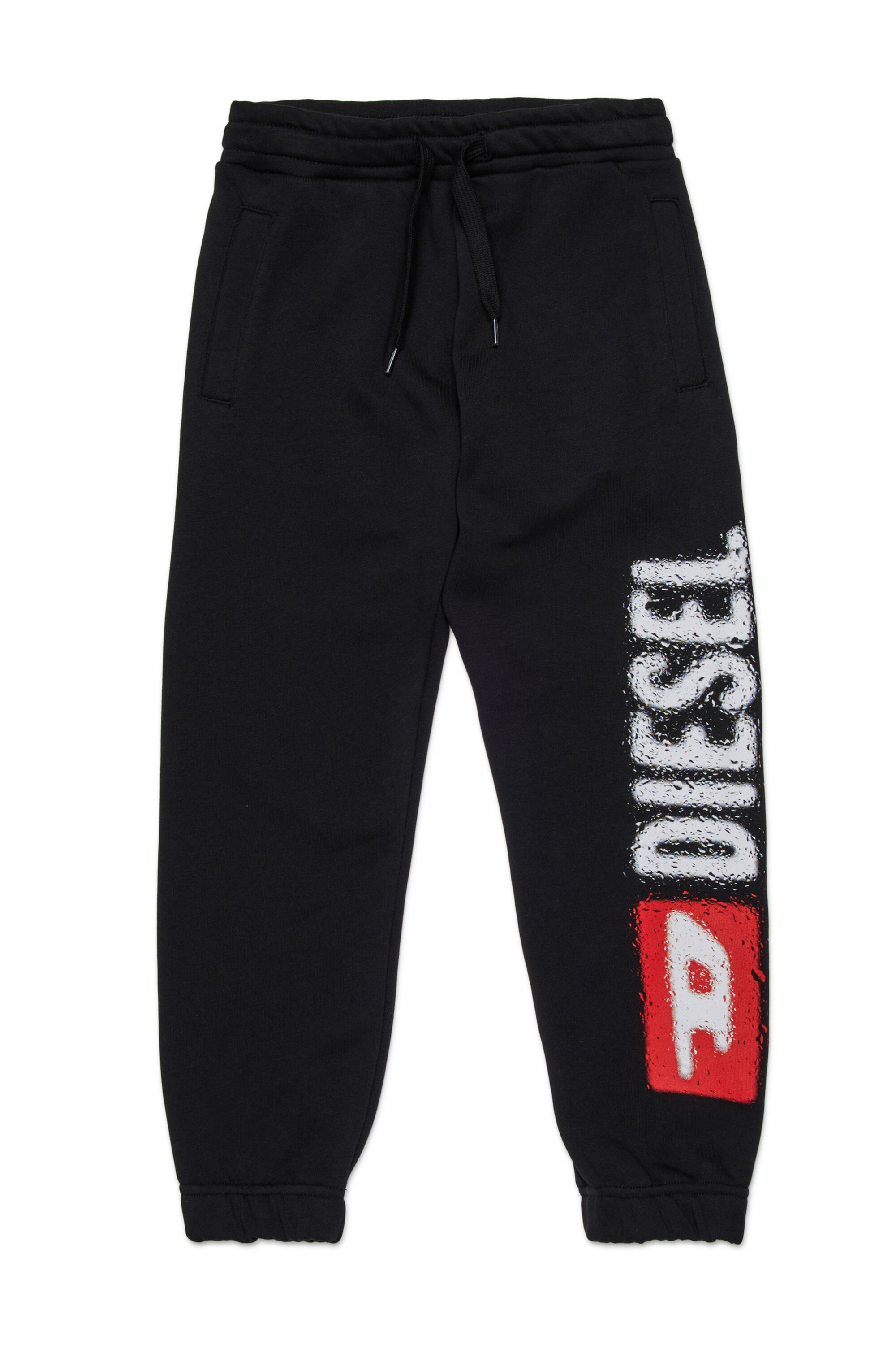 PANTLI スウェットパンツ｜ブラック｜ボーイズ｜DIESEL
