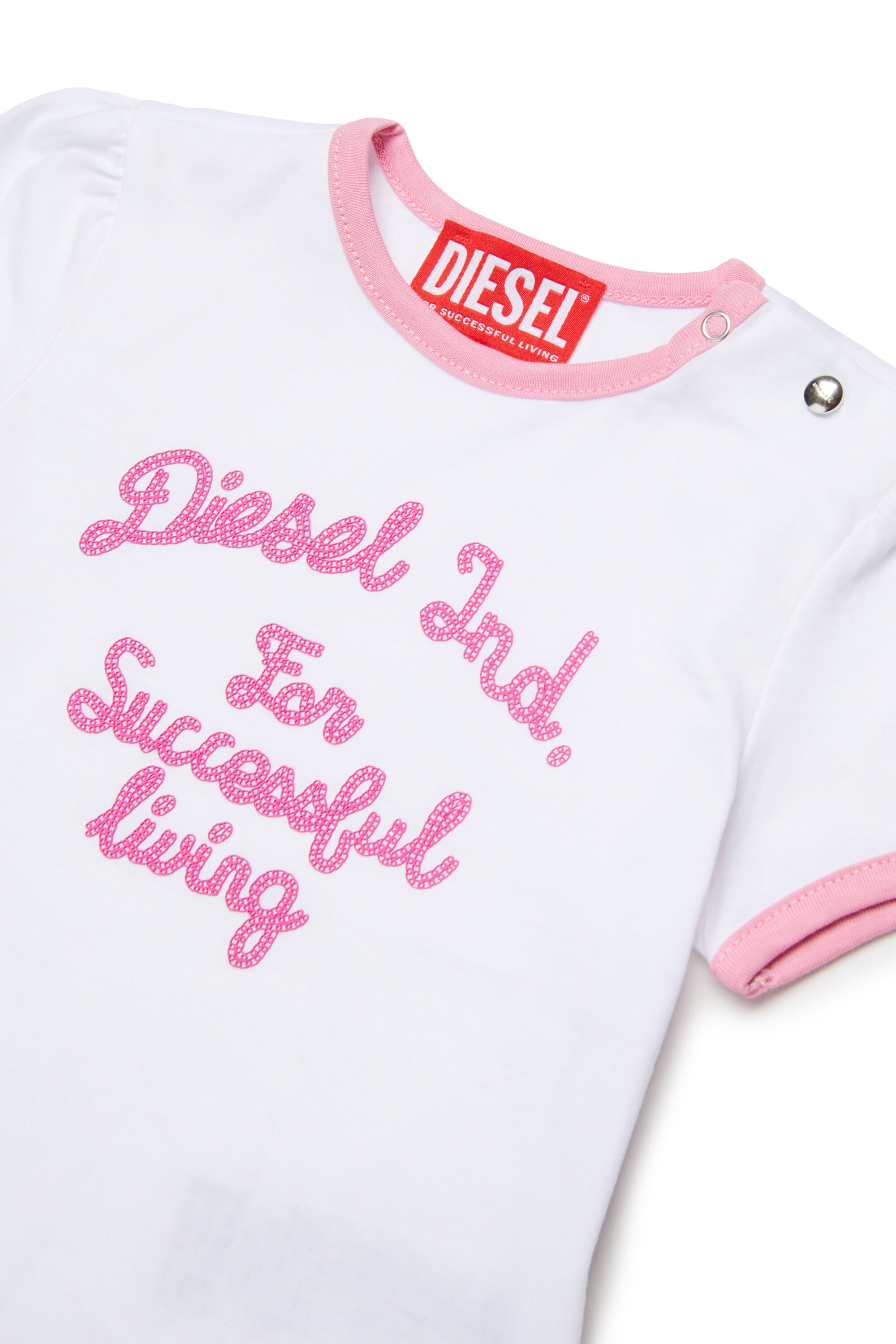 Diesel - TELAB, Female's Tシャツ in ホワイト - 3