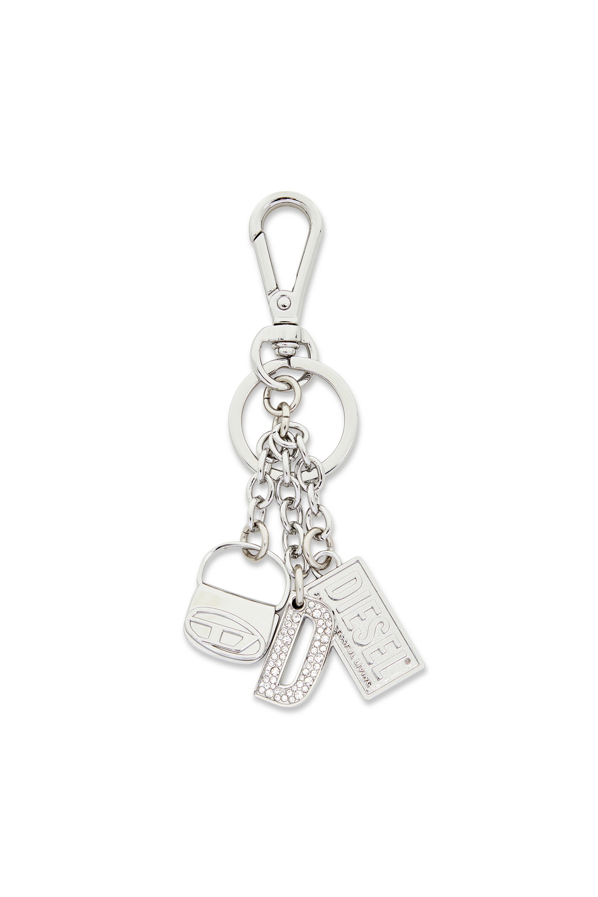 Diesel - 1DR KEY MULTICHARM, Female's マルチチャーム in シルバー - 1