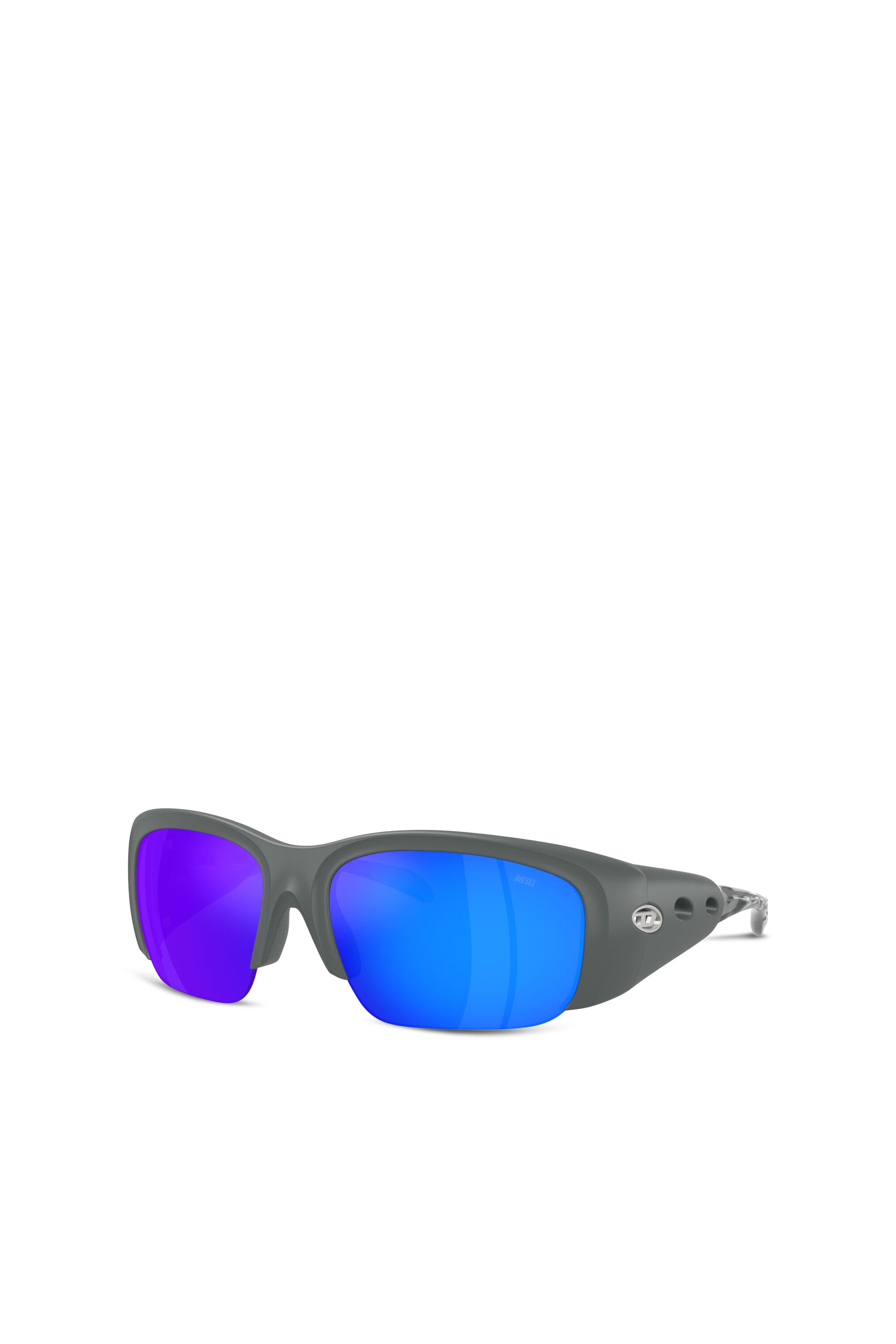 0DL3016U Wrap-around shape sunglasses｜マルチカラー｜ウィメンズ