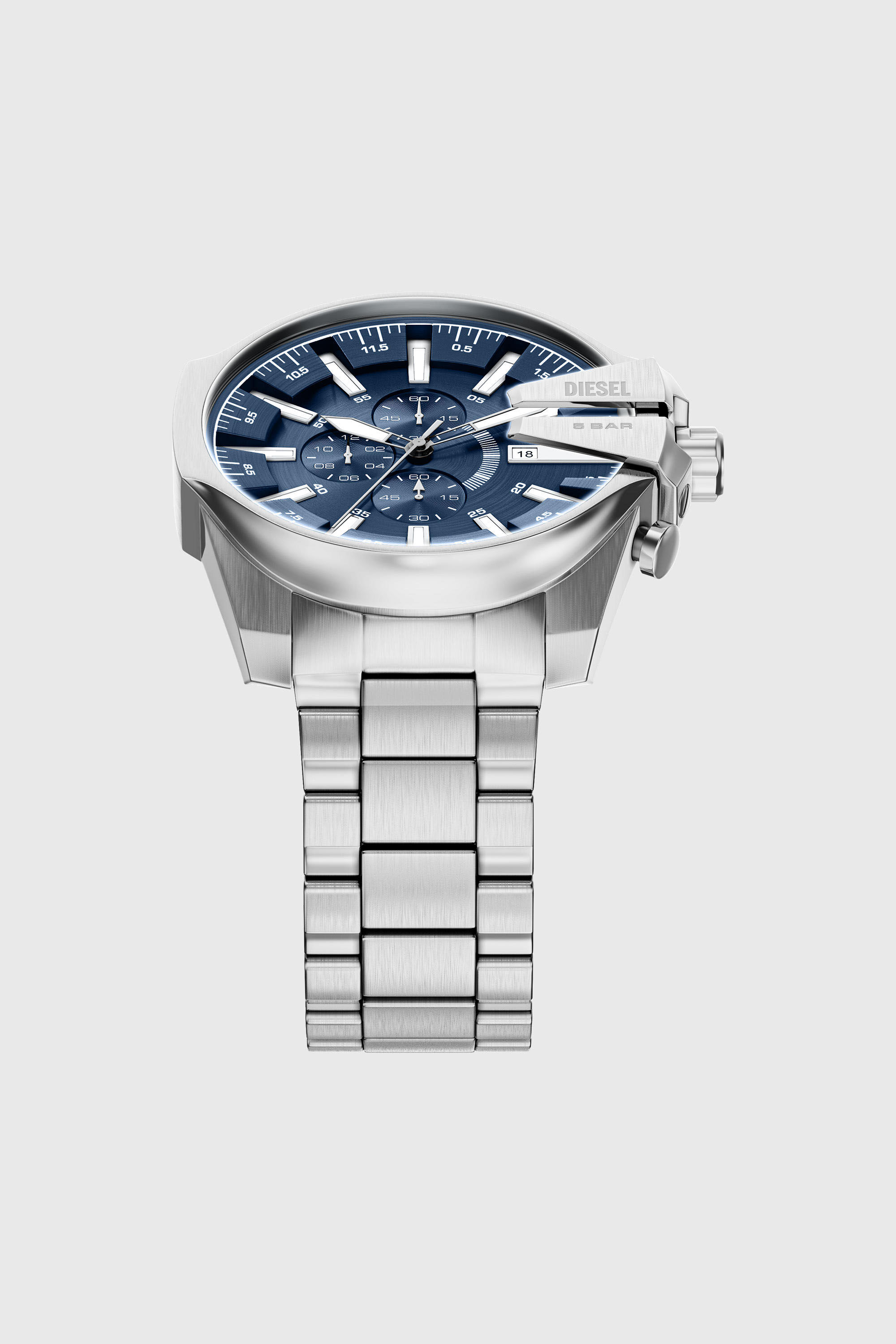 Diesel - DZ4721 WATCH, Male's 時計 in シルバー - 4