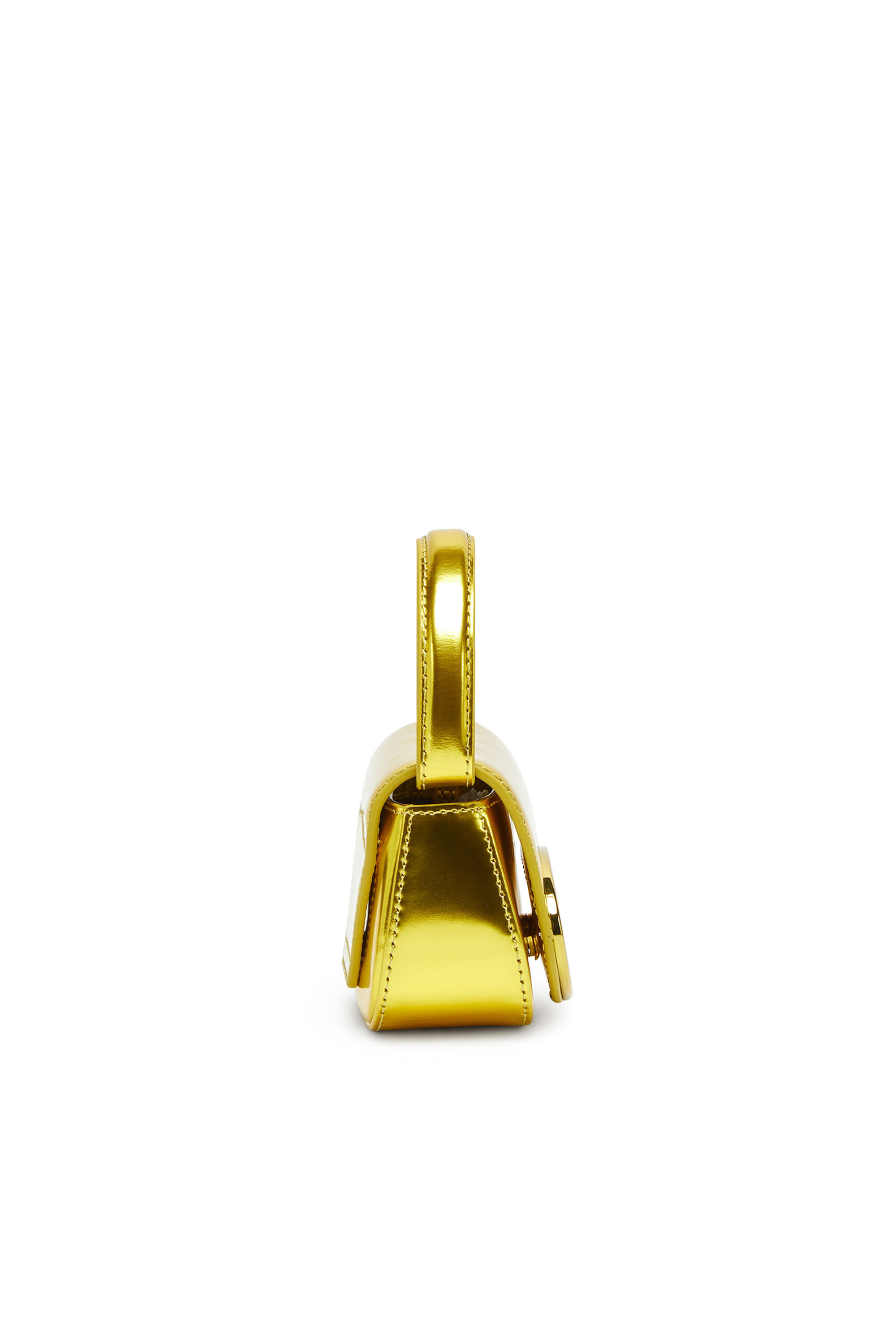 Diesel - 1DR-XS-S, Female's カウレザーショルダーバッグXS in Yellow - 4