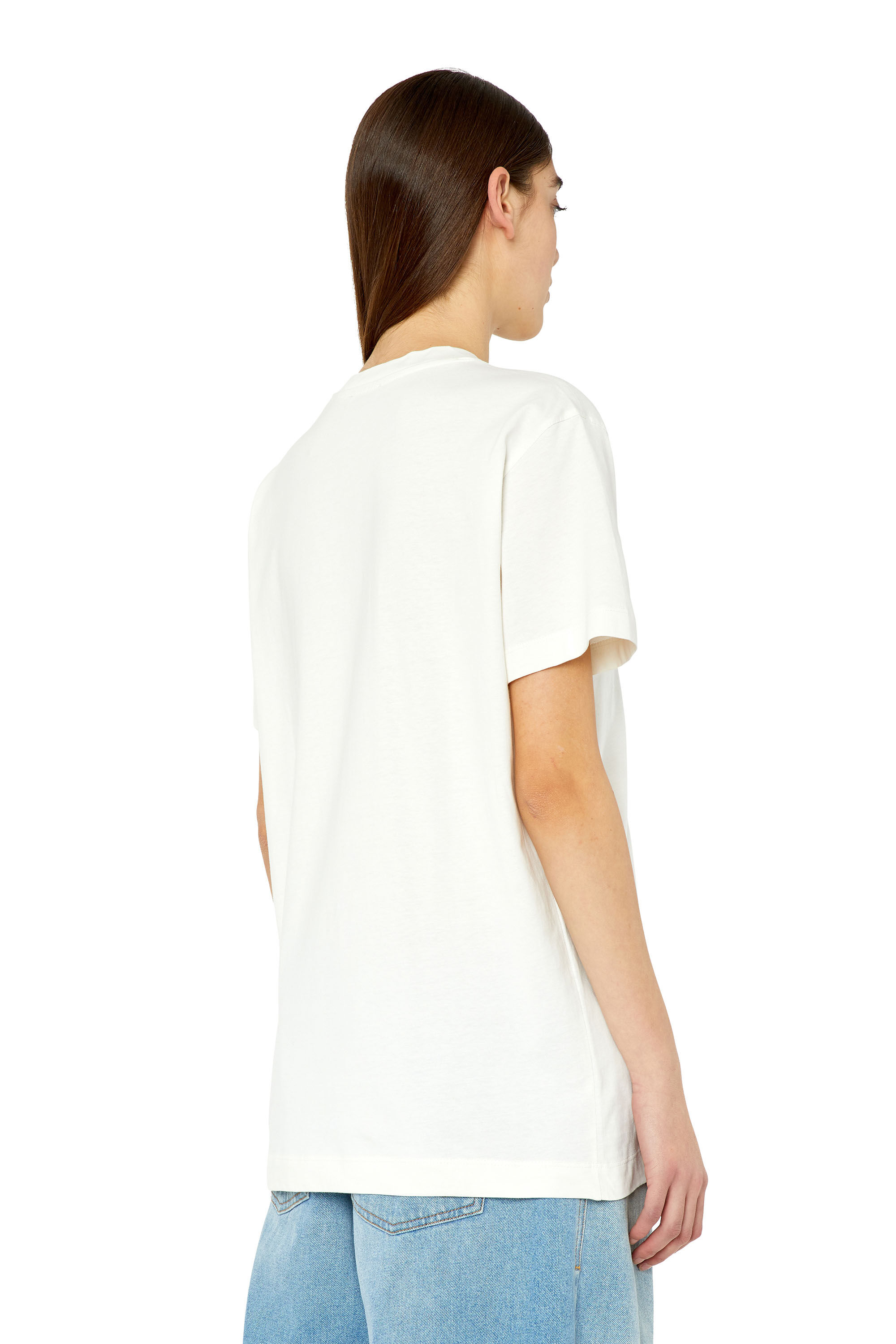 Diesel - T-BONTY-G1, Female's 半袖Tシャツ ルーズフィット in ホワイト - 3