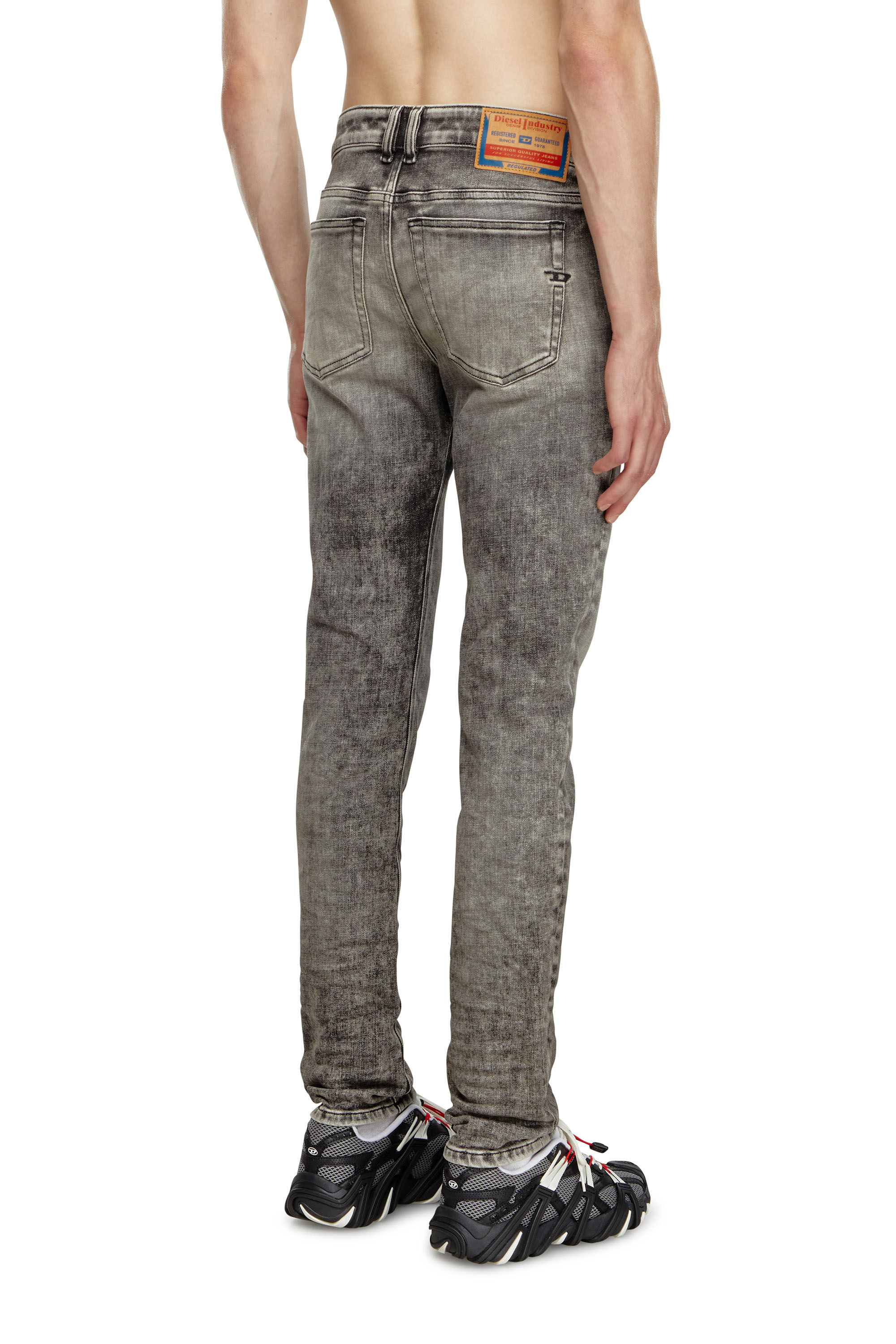 Diesel - Male's Skinny Jeans 1979 Sleenker 09J28, グレー - 5