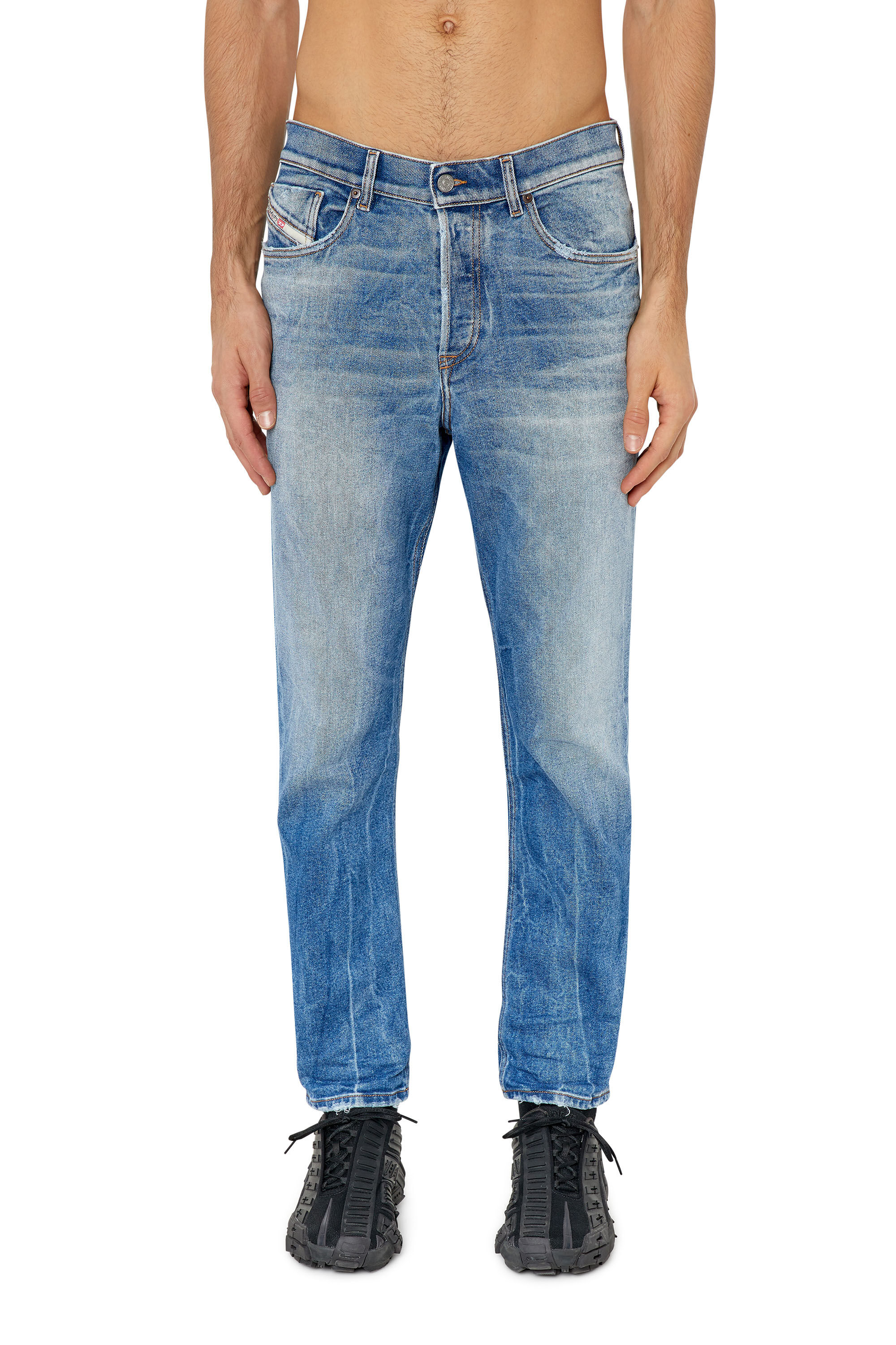 Diesel - Tapered Jeans 2005 D-Fining 09E85, ライトブルー - Image 3
