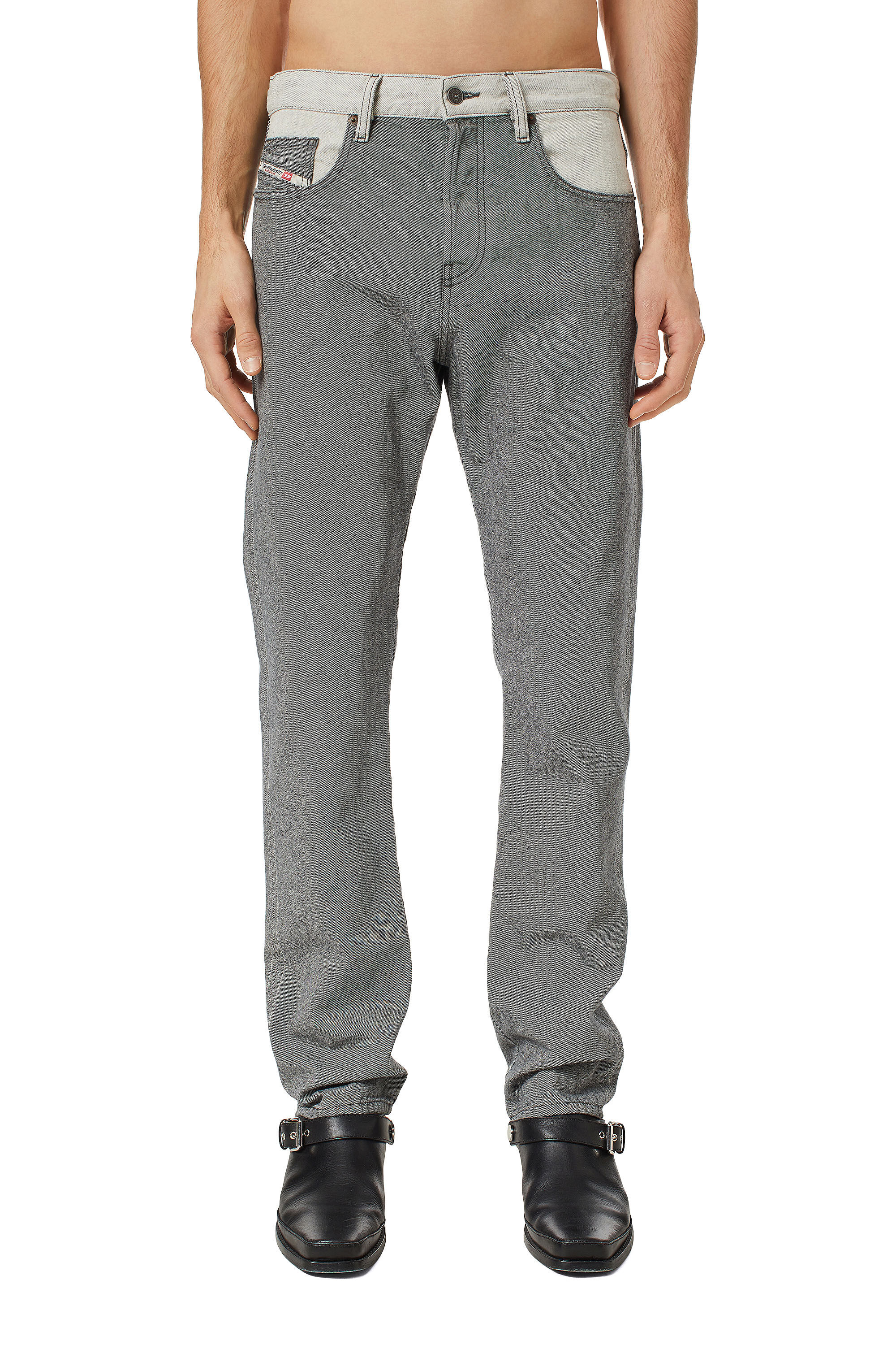Diesel - 2020 D-Viker 09D03 Straight Jeans, 02 - Image 3