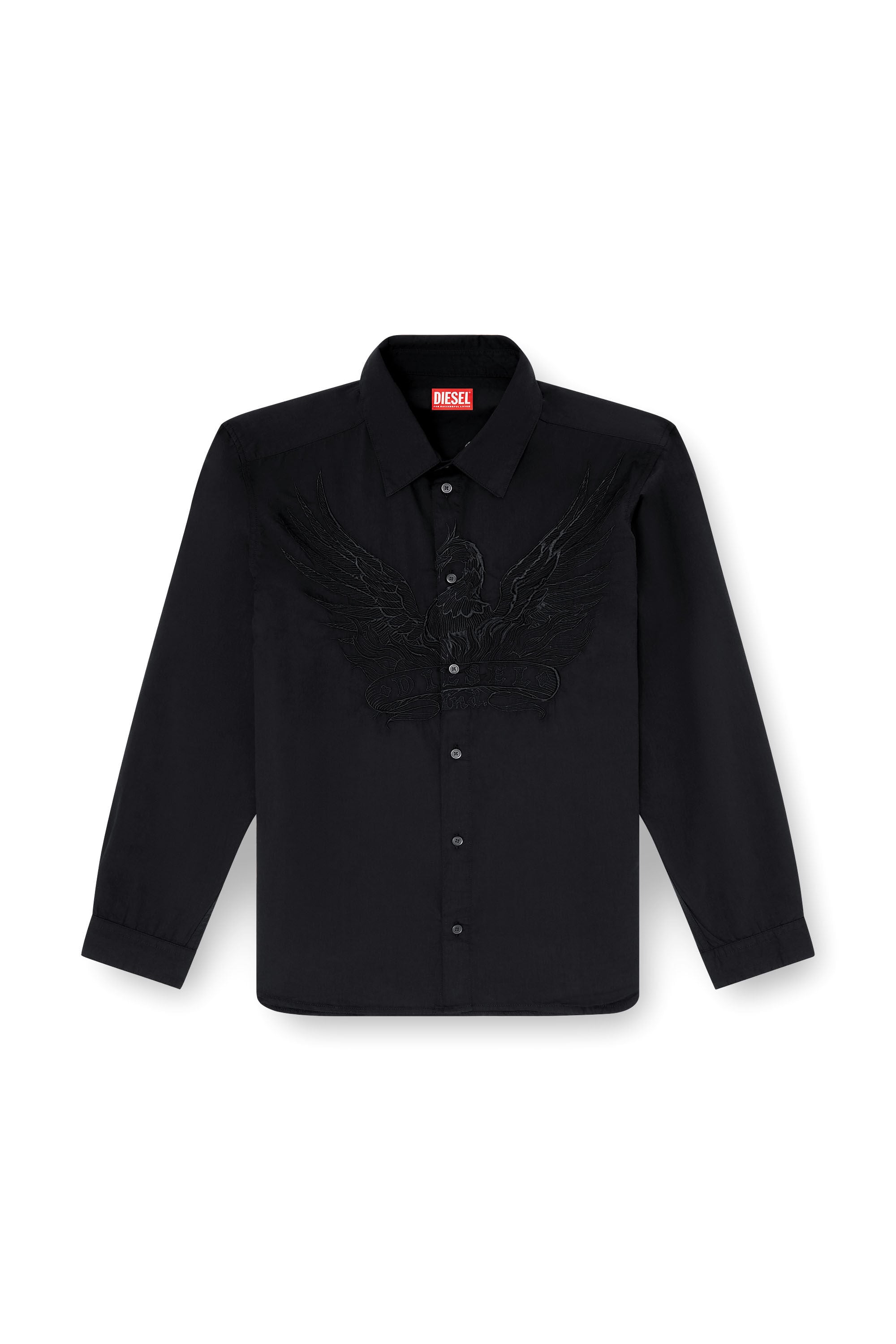 Diesel - S-SIMPLY-A-JMCK, Male's シャツ in ブラック - 2