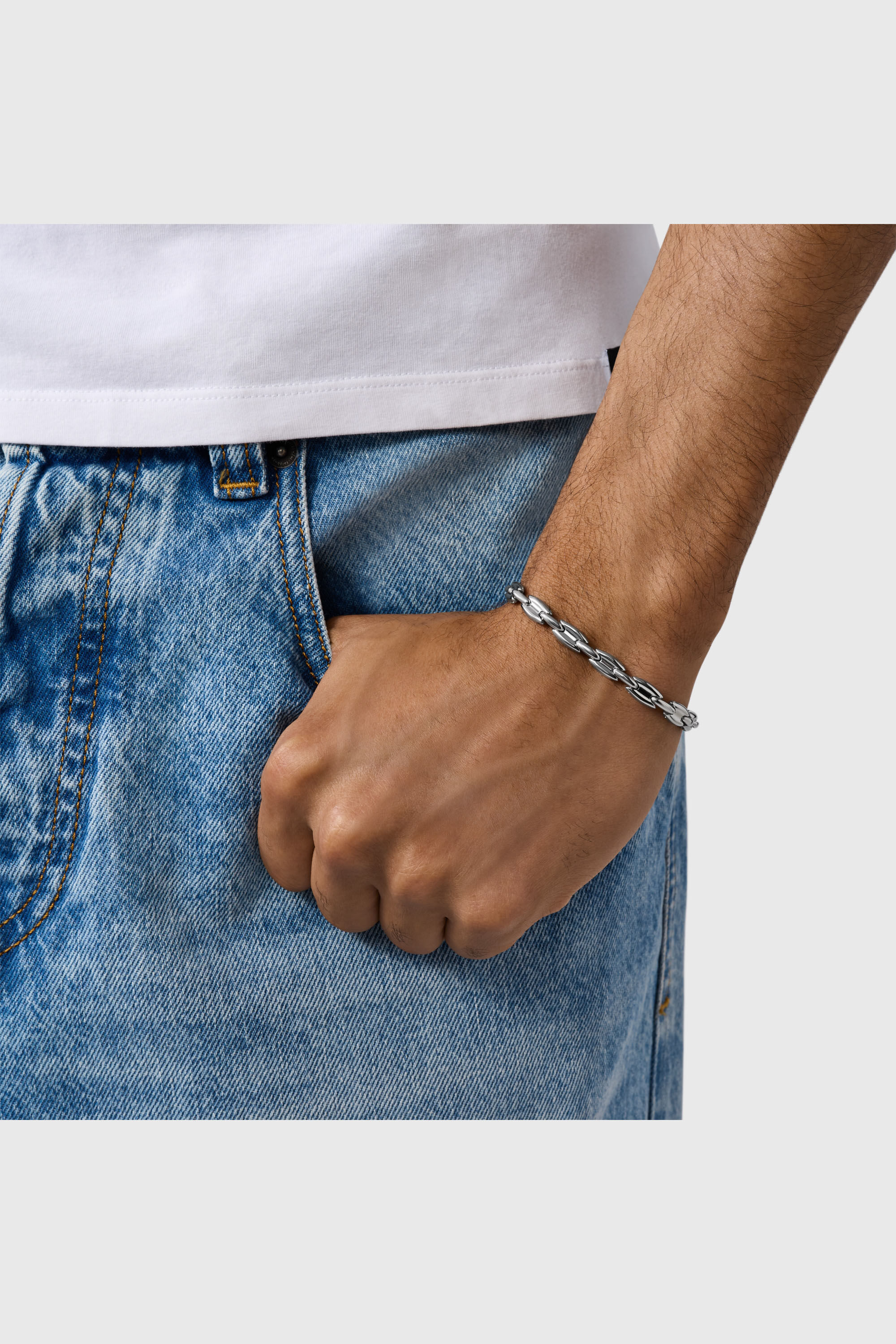 DX1583040 JEWEL ブレスレット｜シルバー｜ウィメンズ｜DIESEL