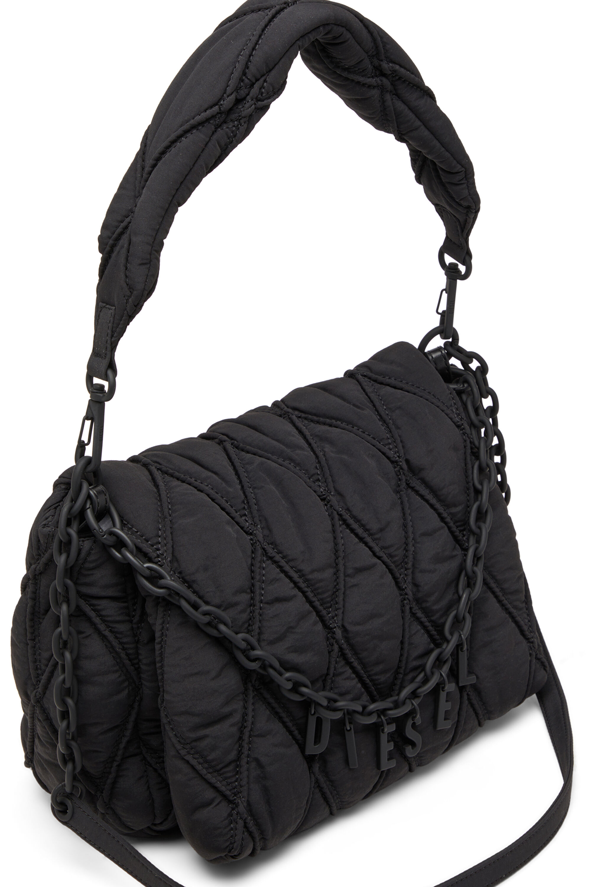 CHARM-D SHOULDER M Charm-D M-Shoulder bag in quilted nylon