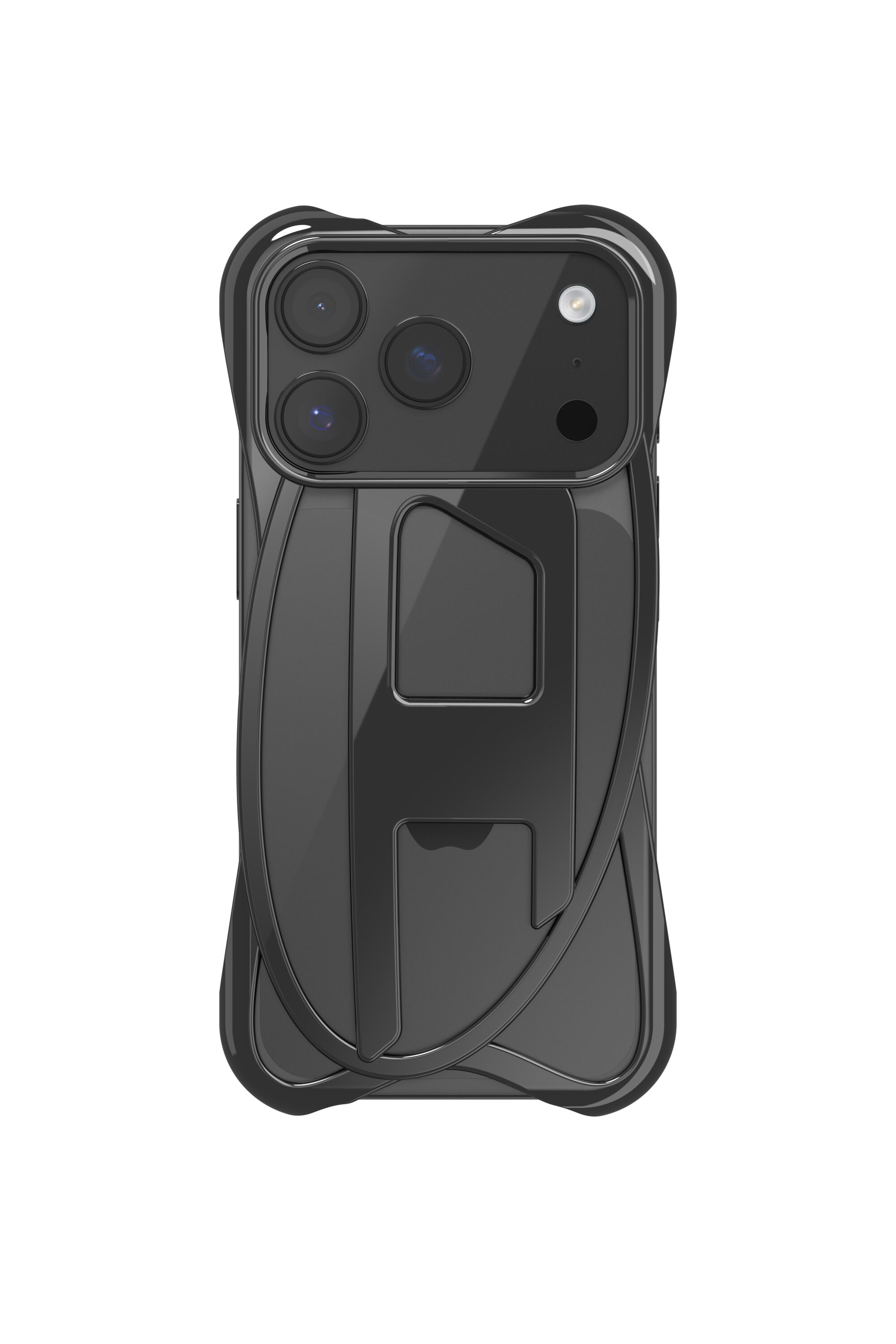Diesel - 60448  D FRAME CASE, Unisex's IPHONE 17 PRO in ブラック - 2