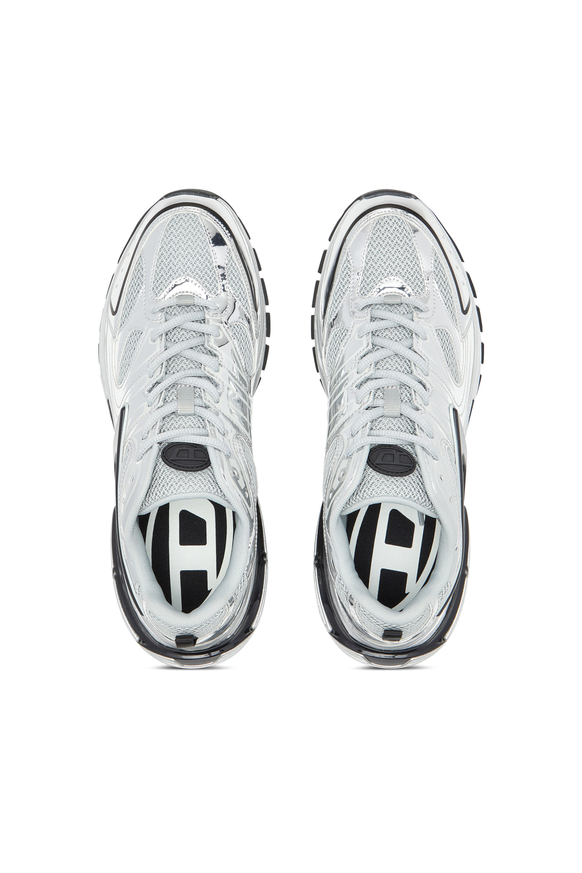 S-SERENDIPITY PRO-X1 S-Serendipity-Mesh sneakers with metallic  overlays｜マルチカラー｜メンズ｜DIESEL