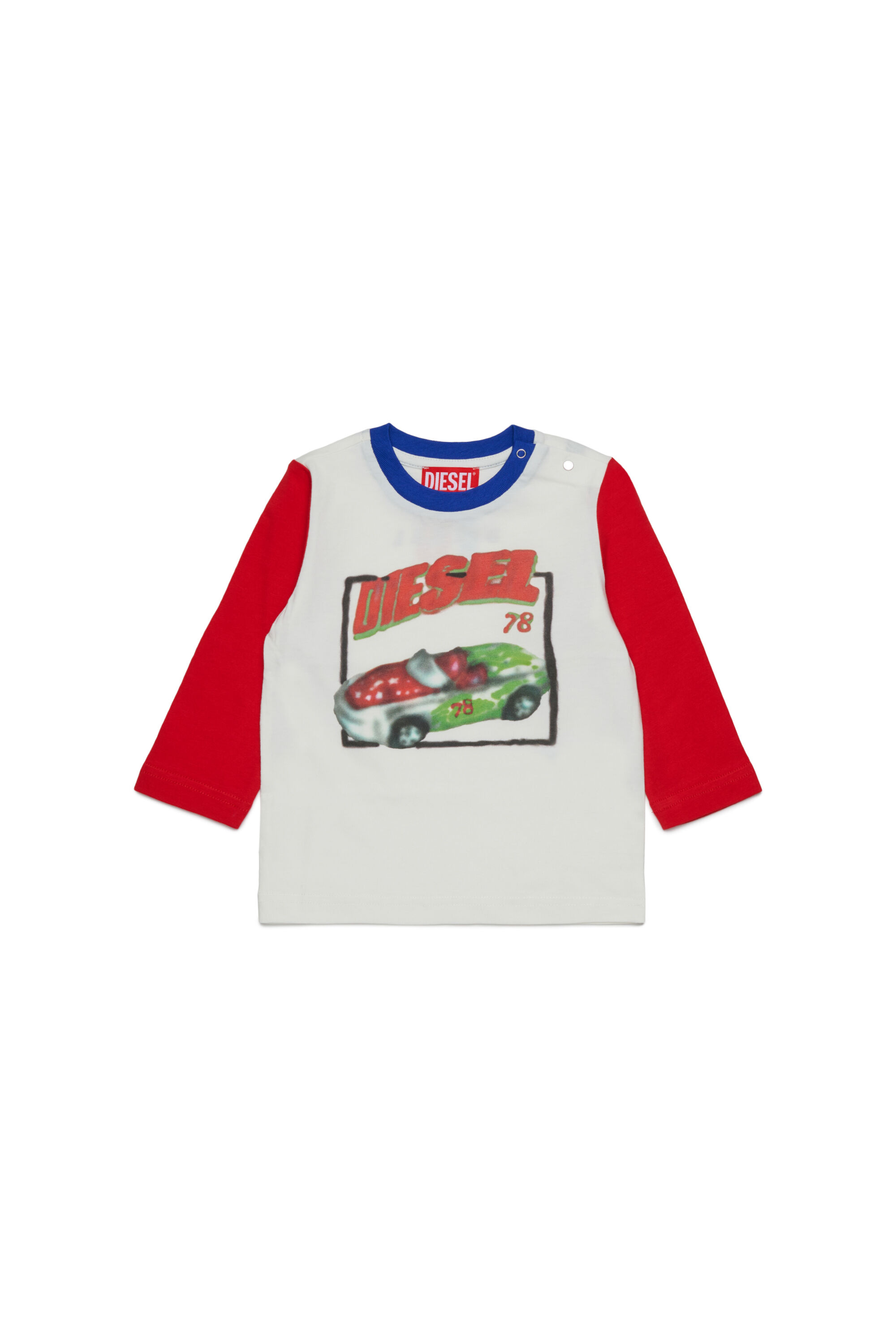 Diesel - TDOLB, Male's 長袖Tシャツ in ホワイト - 1