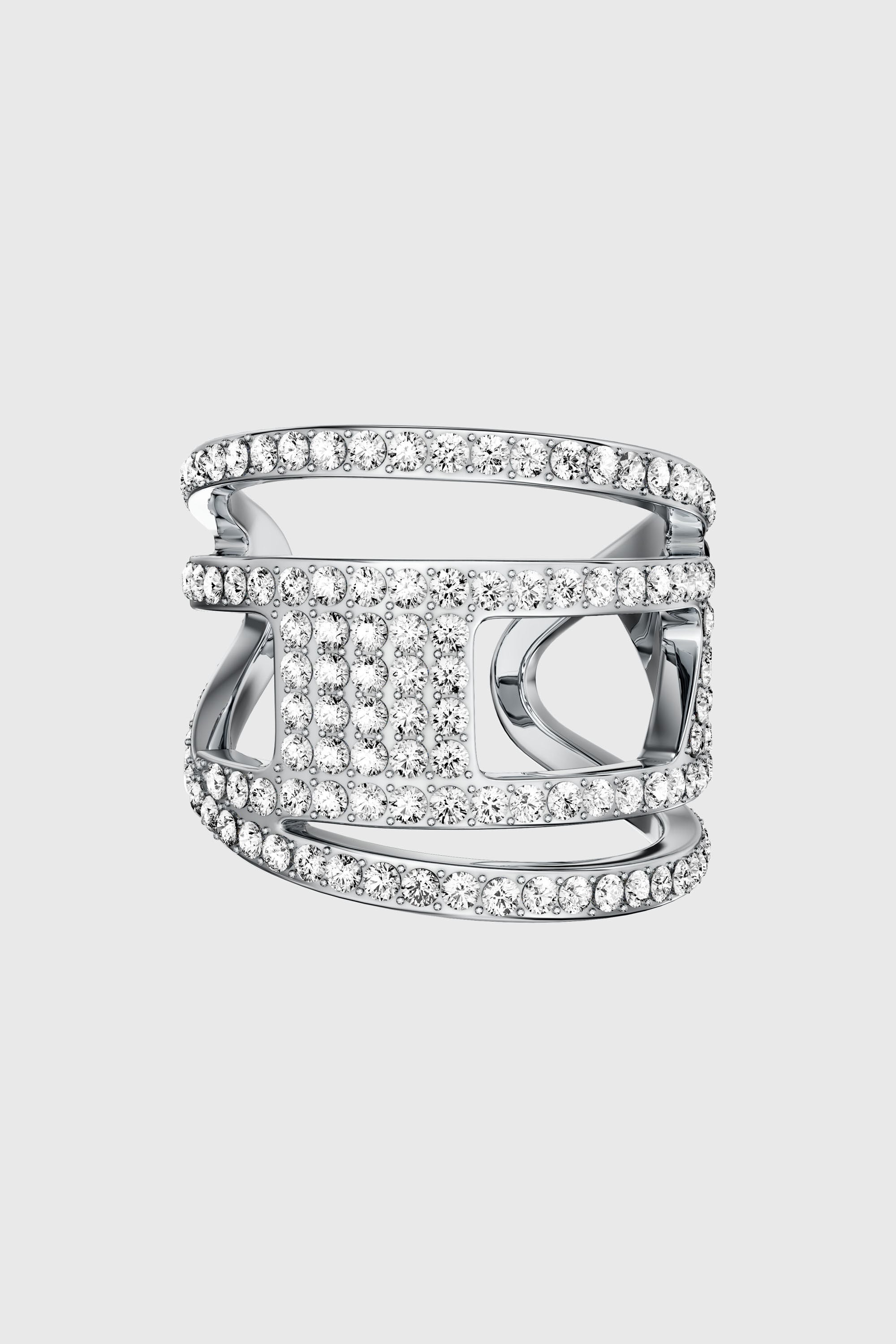 Diesel - DX1705040 JEWELLERY, Unisex's リング in シルバー - 4