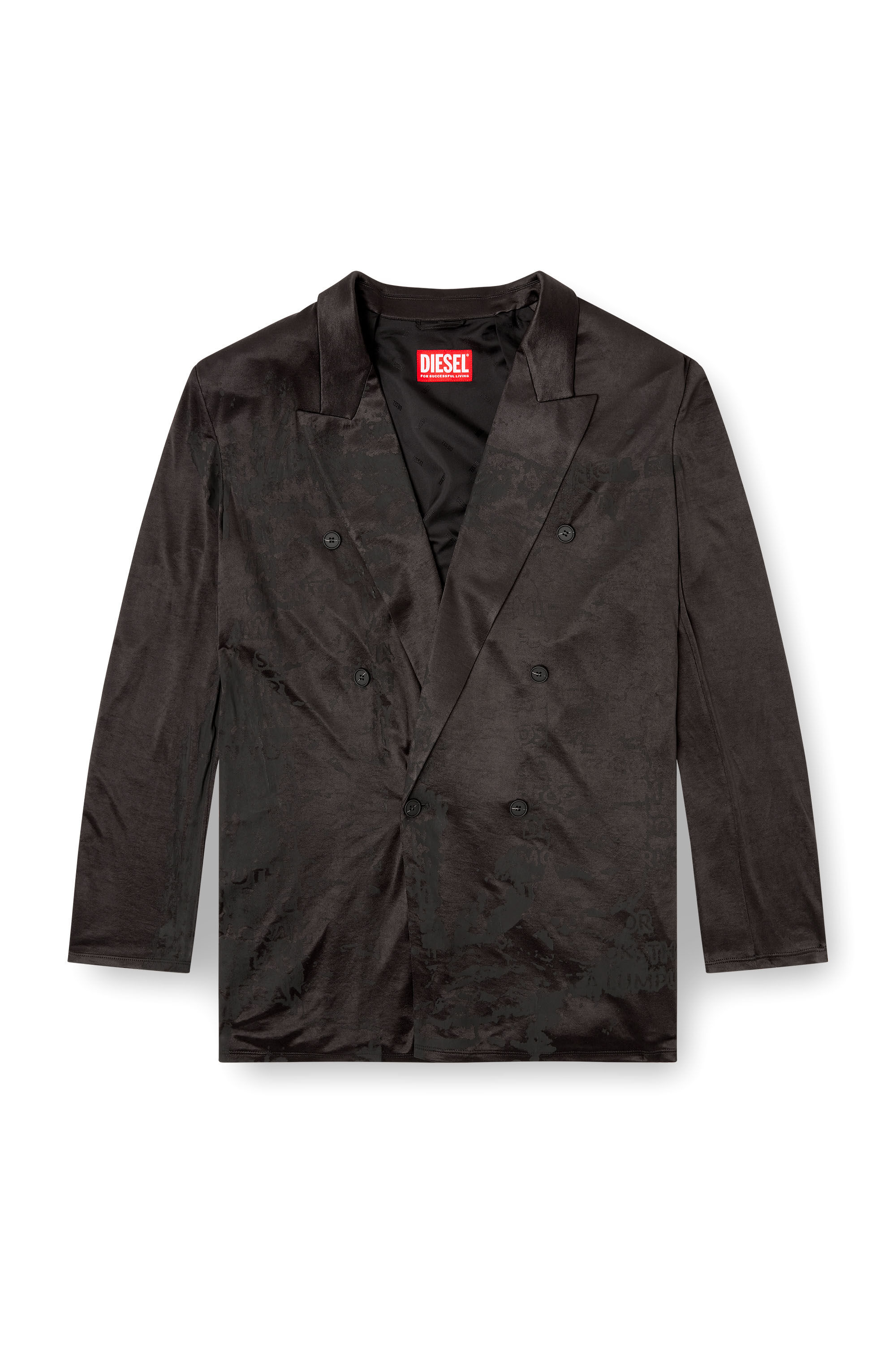 J-PEKKA-PLAIN Tailored jacket in jersey｜ブラック｜メンズ｜DIESEL