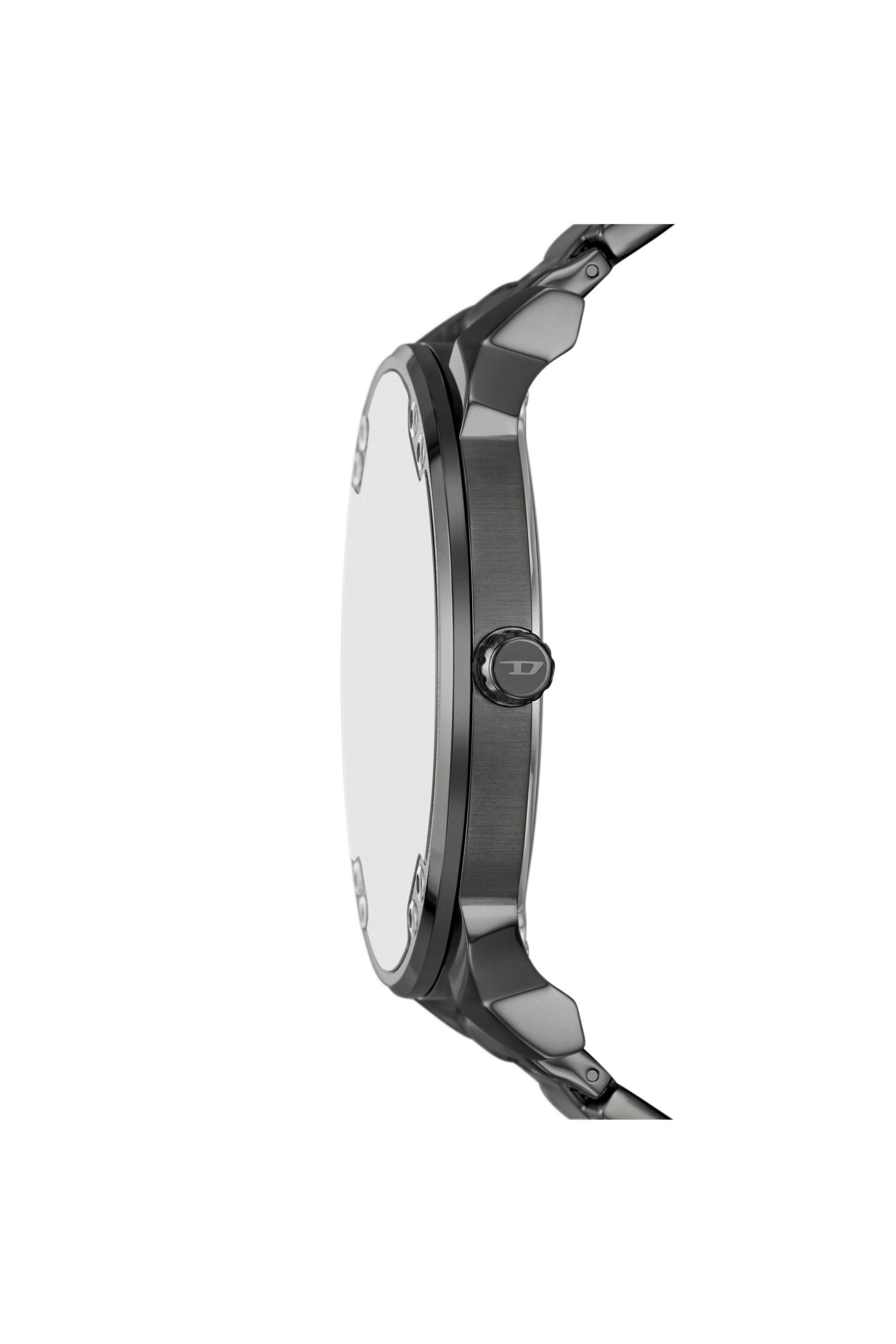 Diesel - DZ7488 WATCH, Male's Mr. Daddy Slim Multi-Movement Stainless Steel Watch in ダークグレー - 3