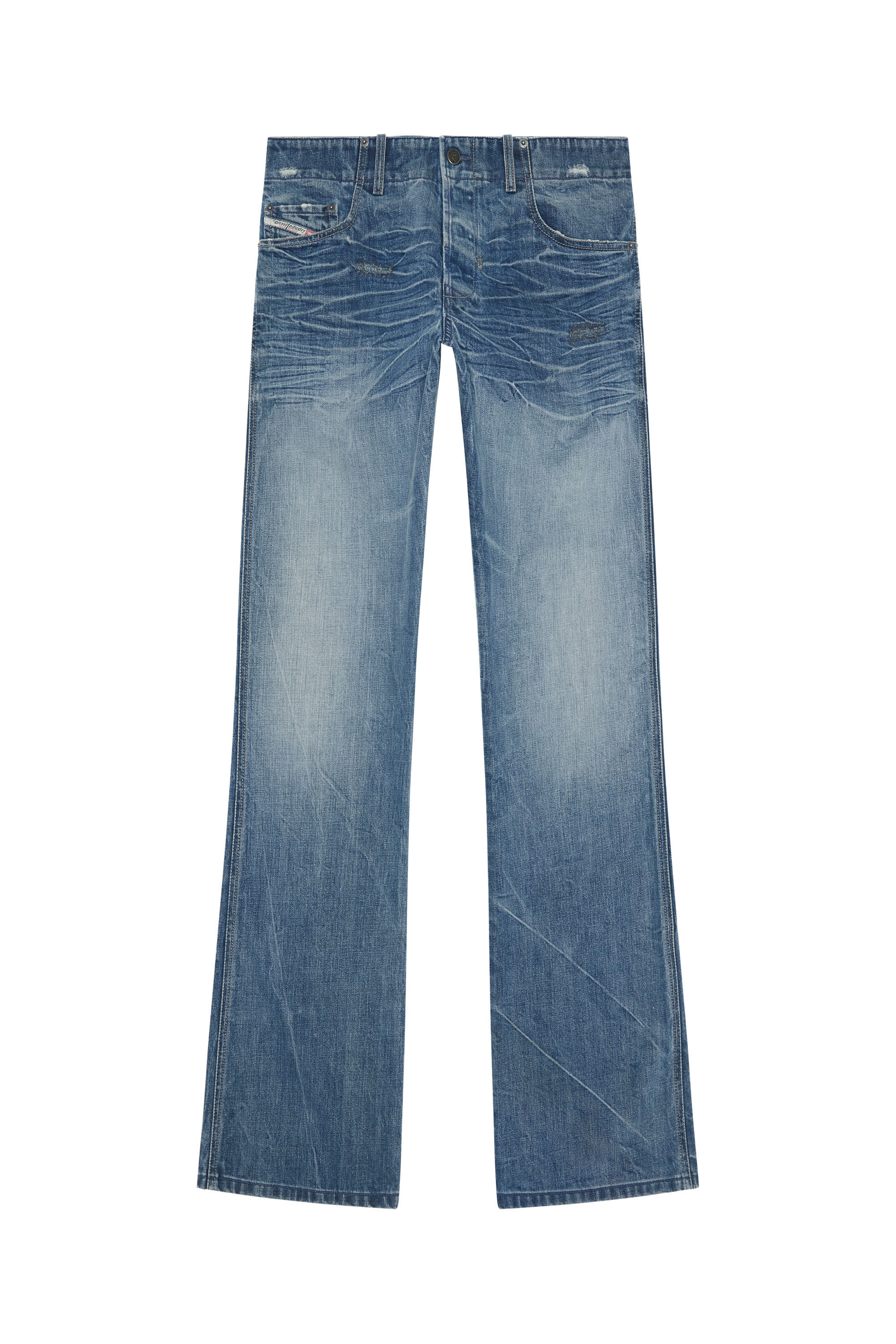 Diesel - Bootcut Jeans D-Backler 09I01, ミディアムブルー - Image 2